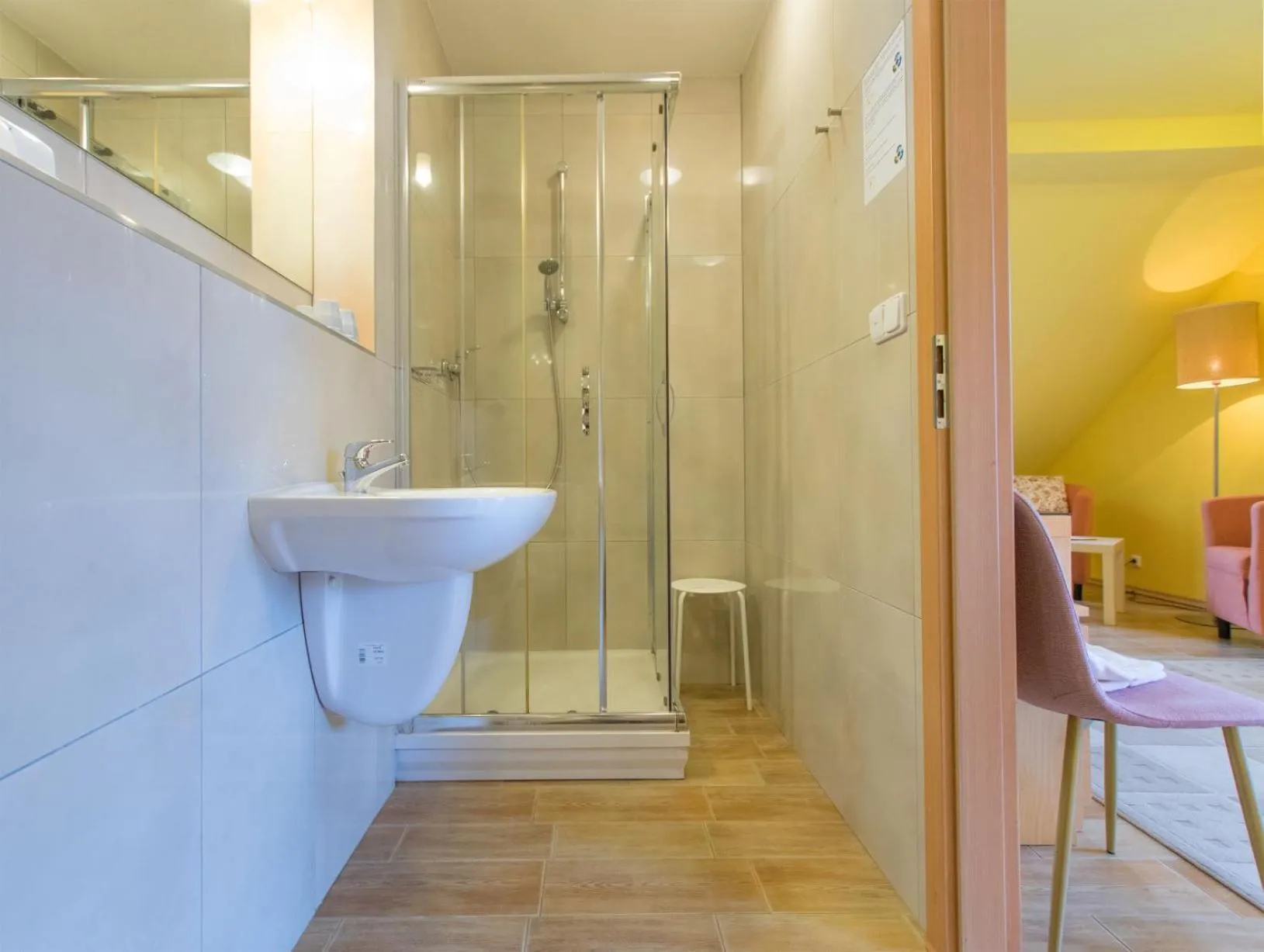 Bathroom in Hotel SLUNEČNÁ LOUKA