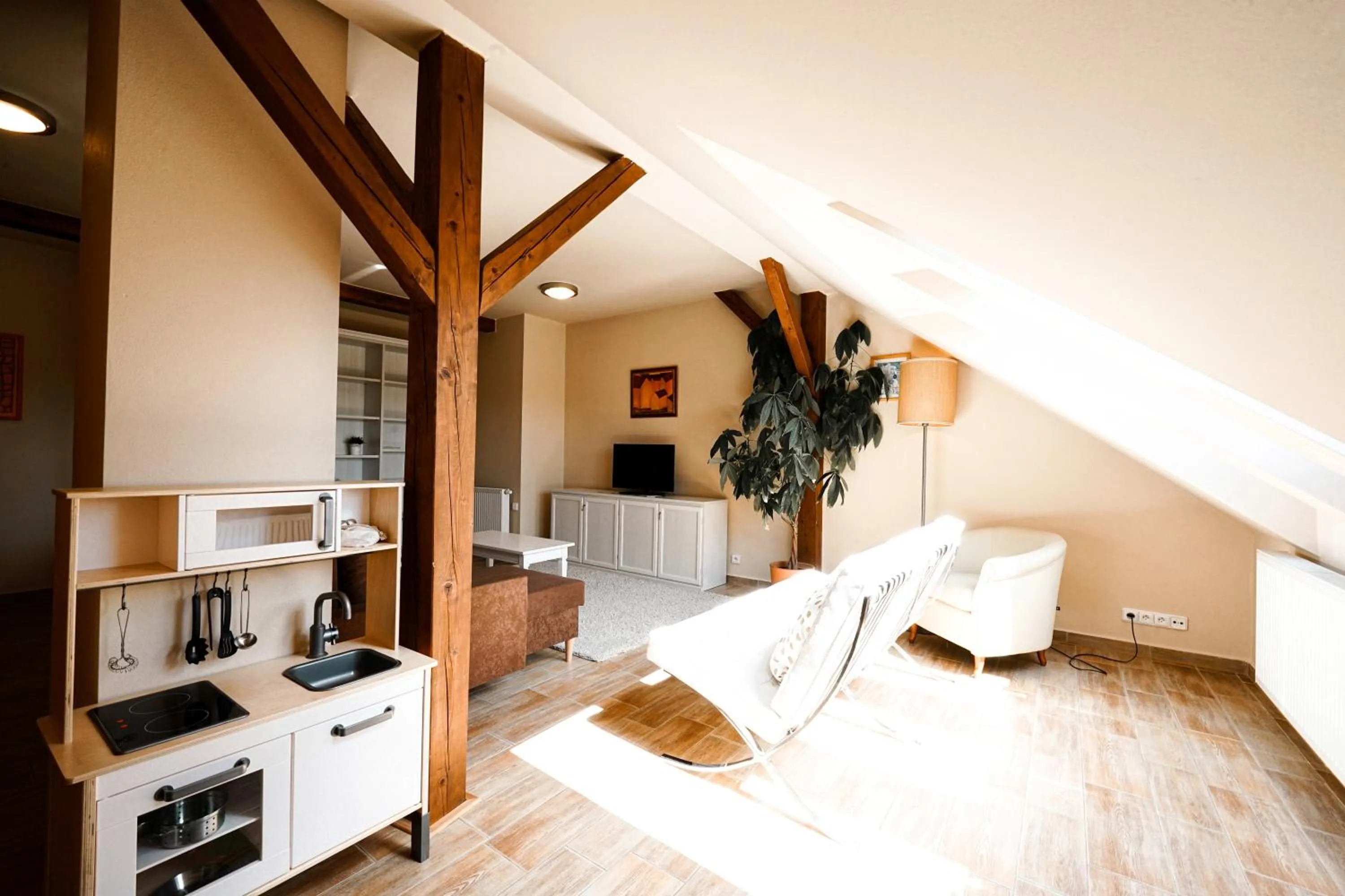 Living room in Hotel SLUNEČNÁ LOUKA