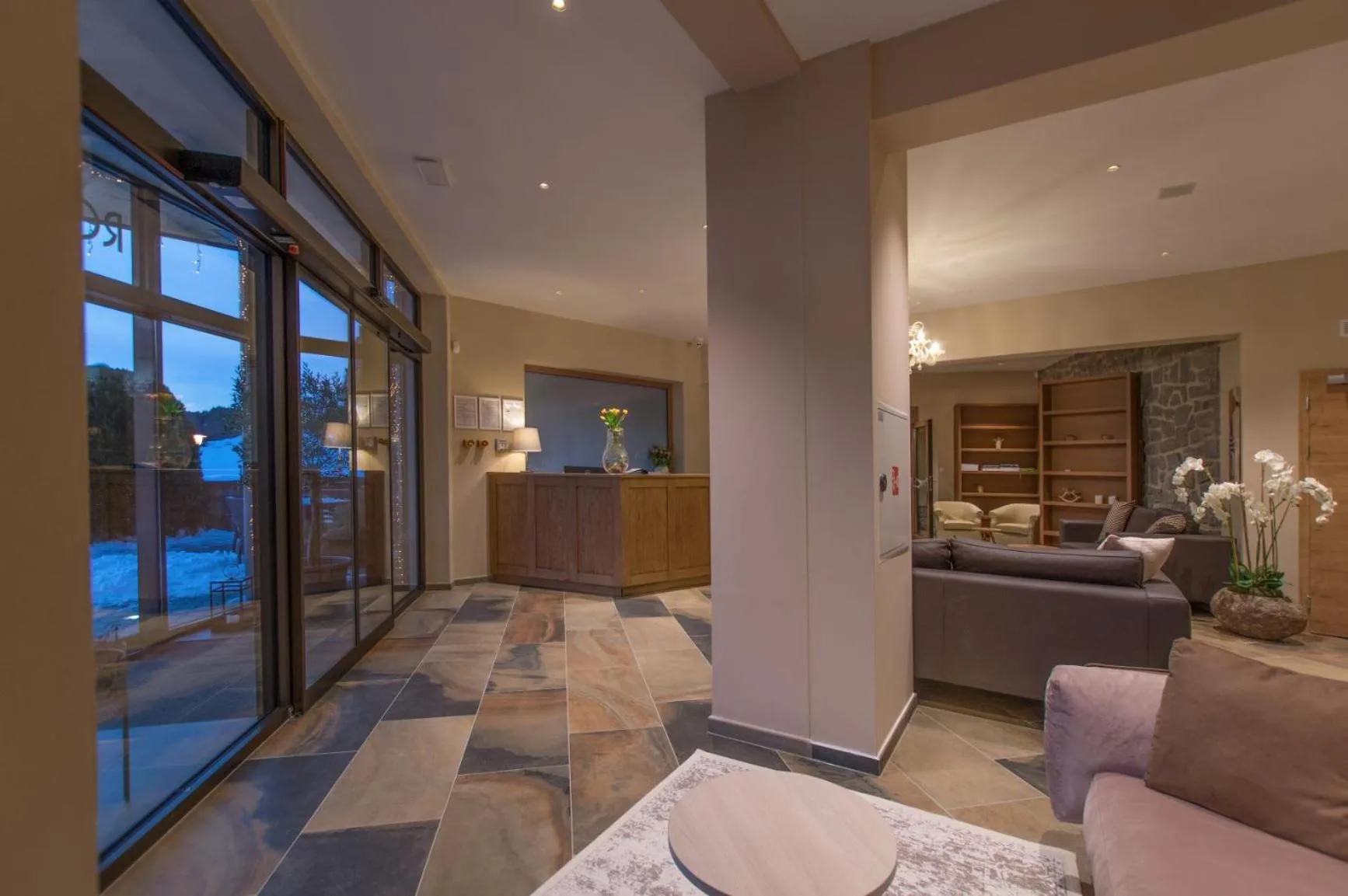 Lobby or reception in Hotel SLUNEČNÁ LOUKA