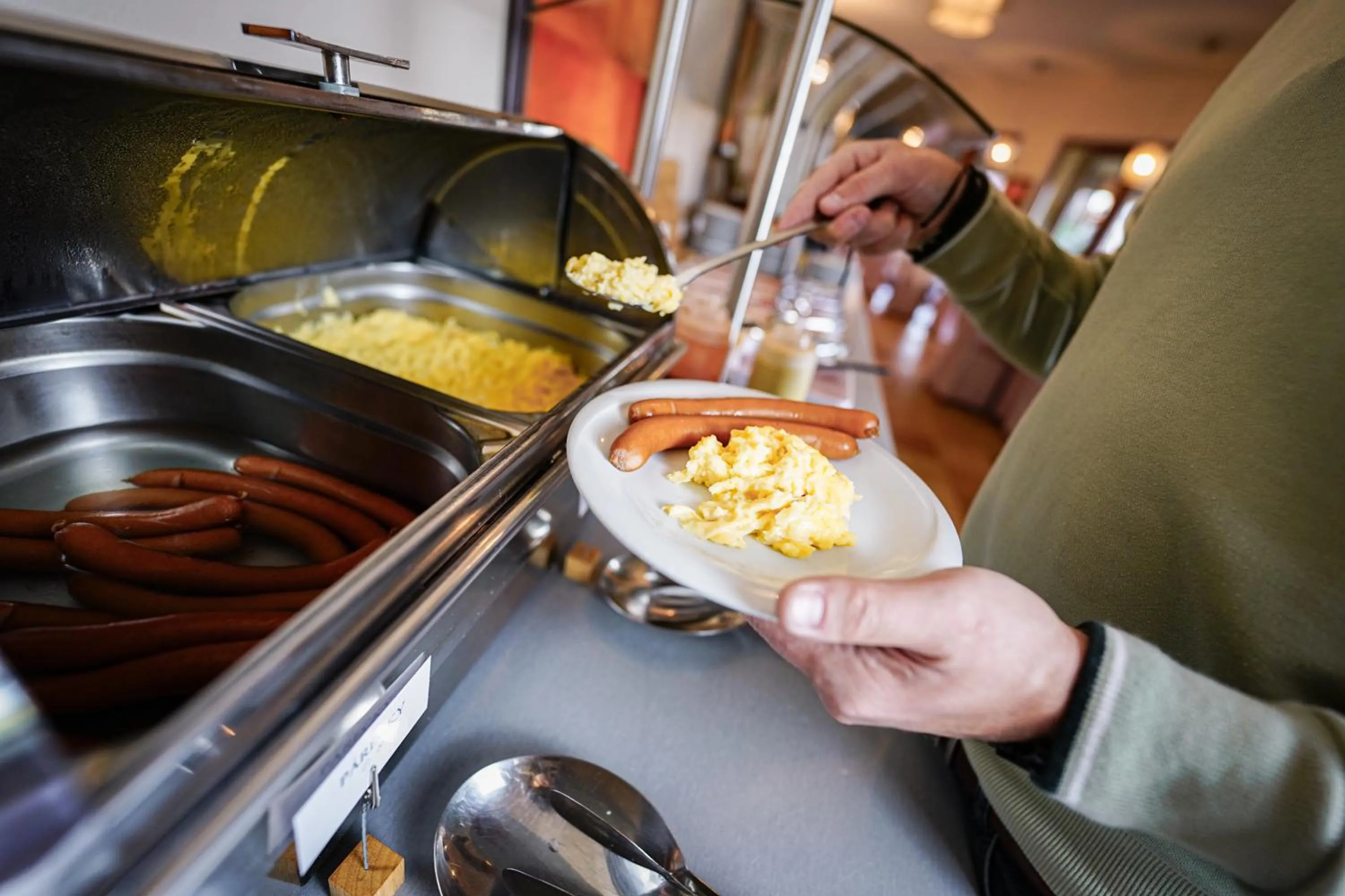 Breakfast in Hotel SLUNEČNÁ LOUKA