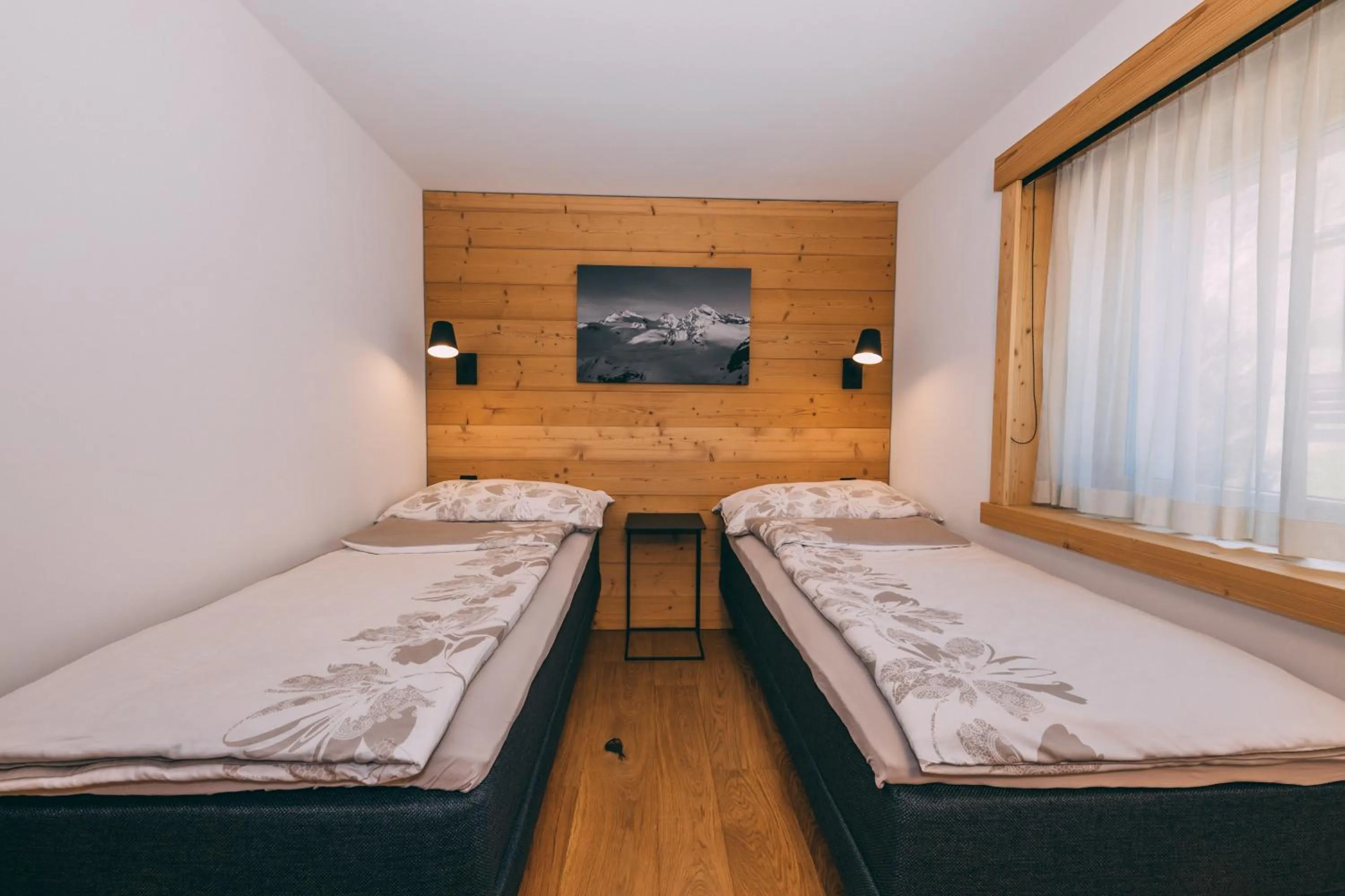 Bed in Apart Lodge belMont