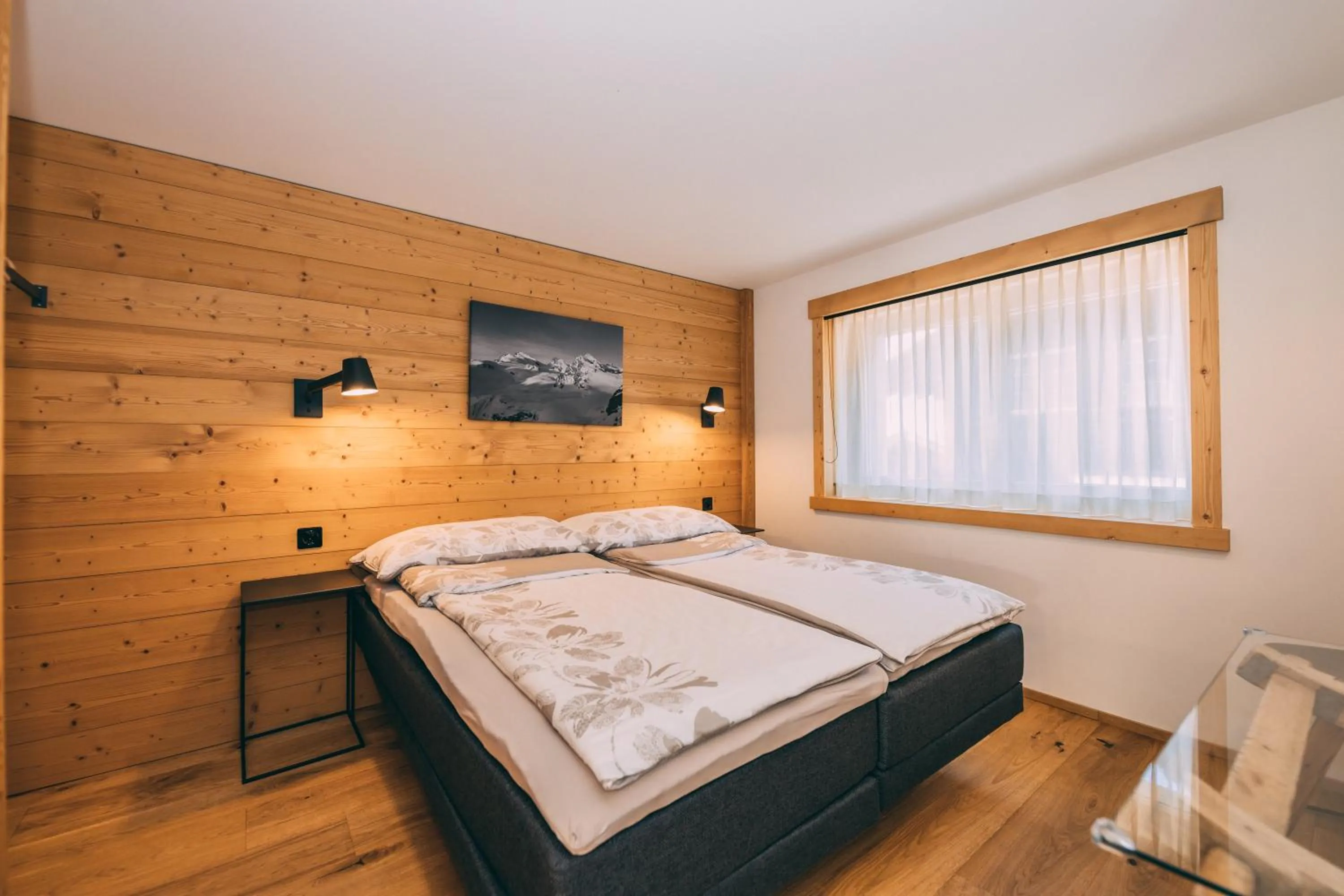 Bed in Apart Lodge belMont