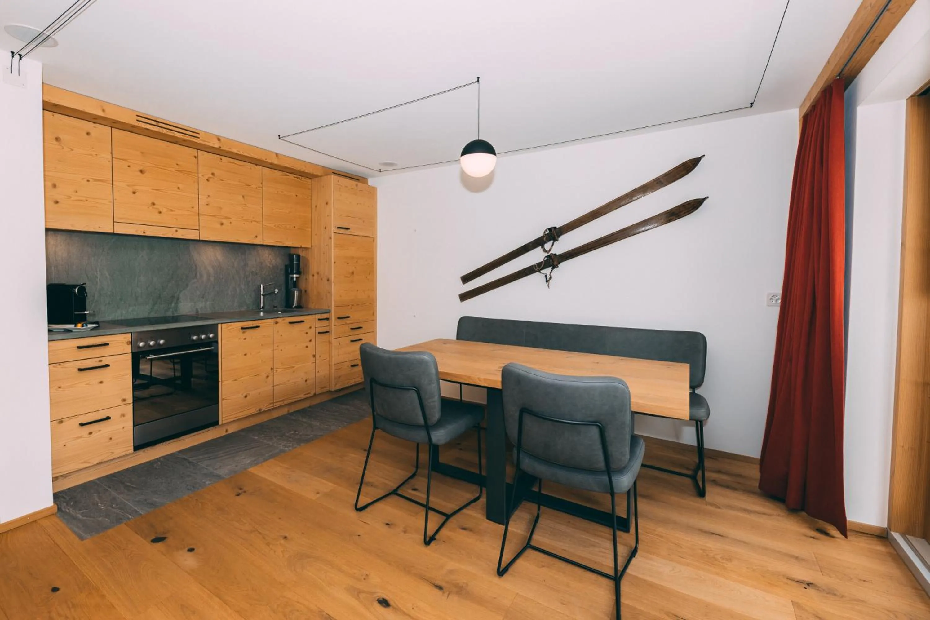 Kitchen or kitchenette in Apart Lodge belMont