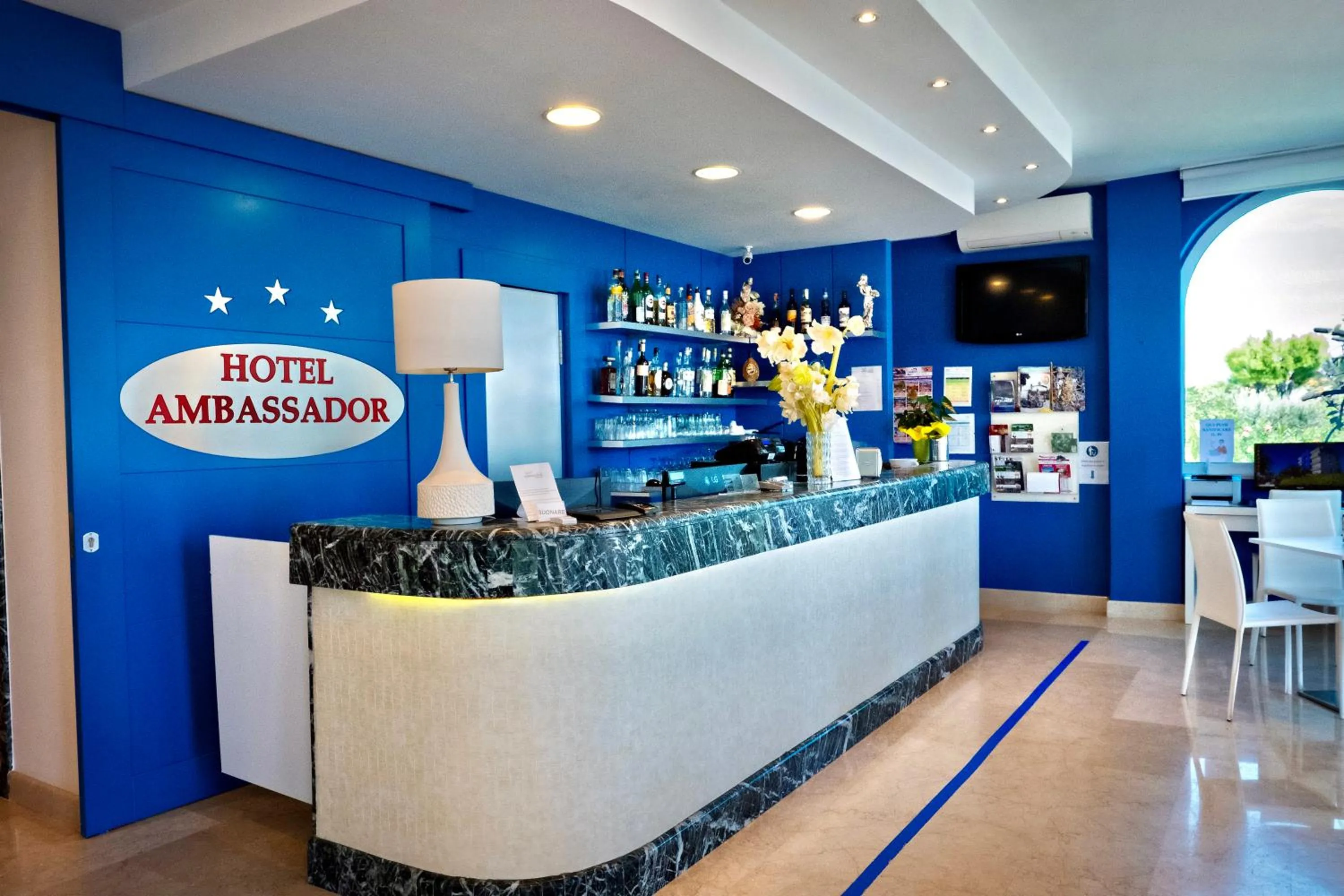 Lobby or reception in Hotel Ambassador