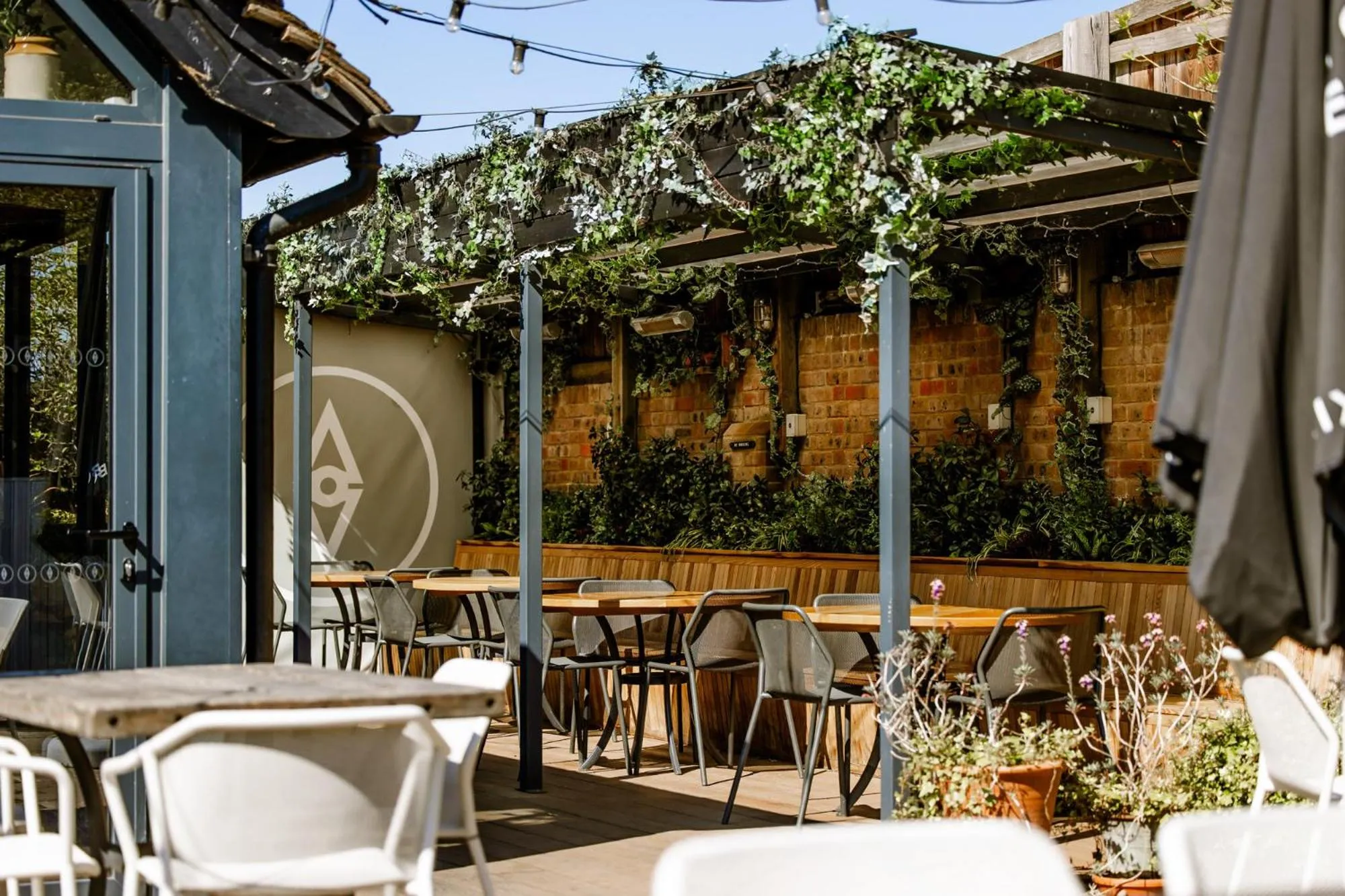 Dining area in The George Inn