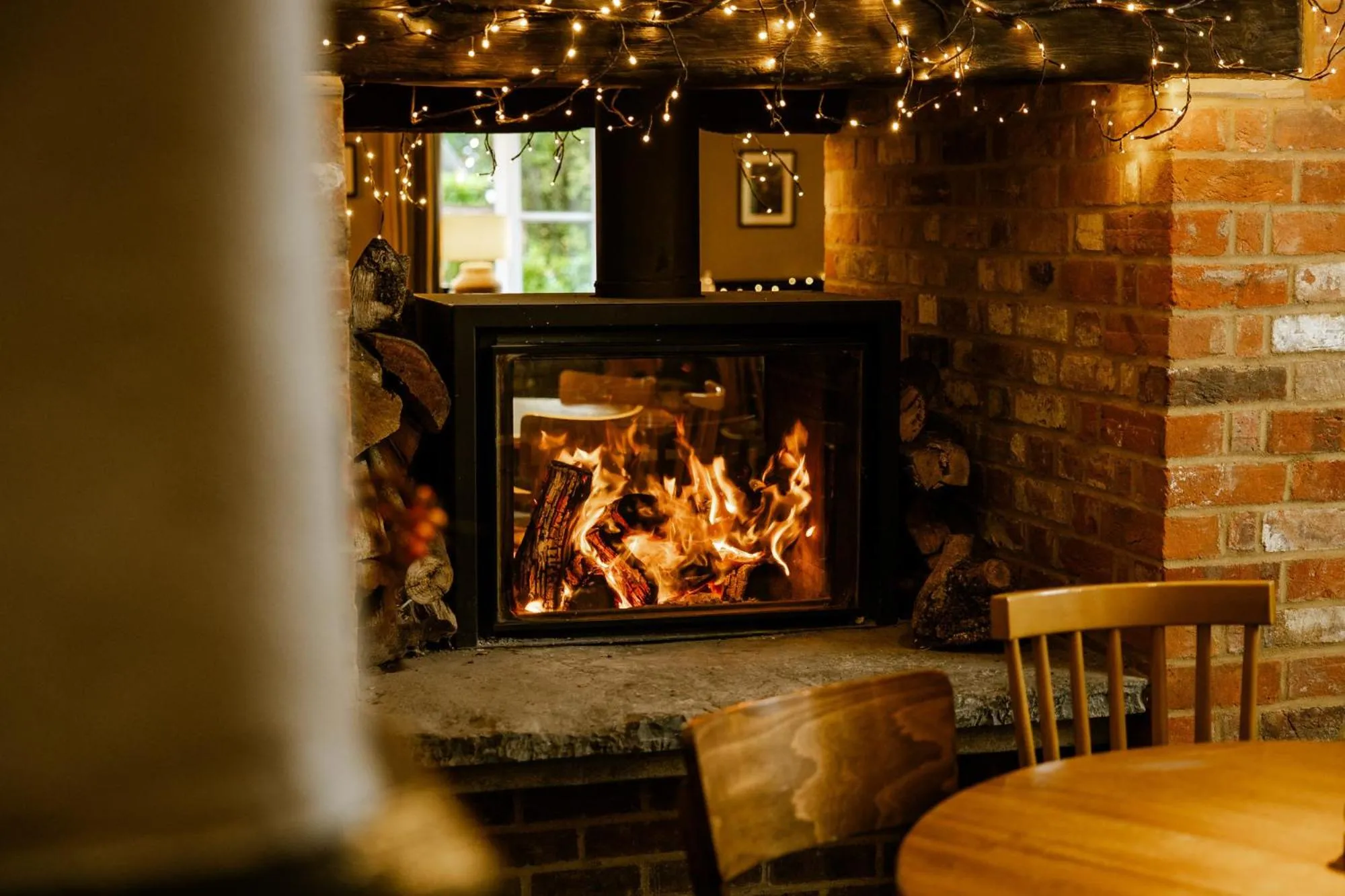 Dining area in The George Inn