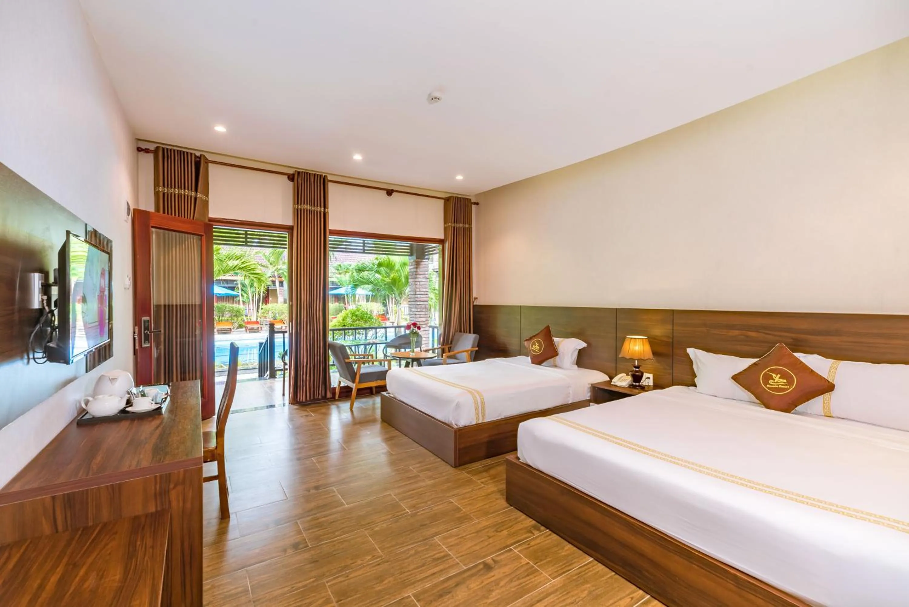 Bed in Qualia Resort Phu Quoc