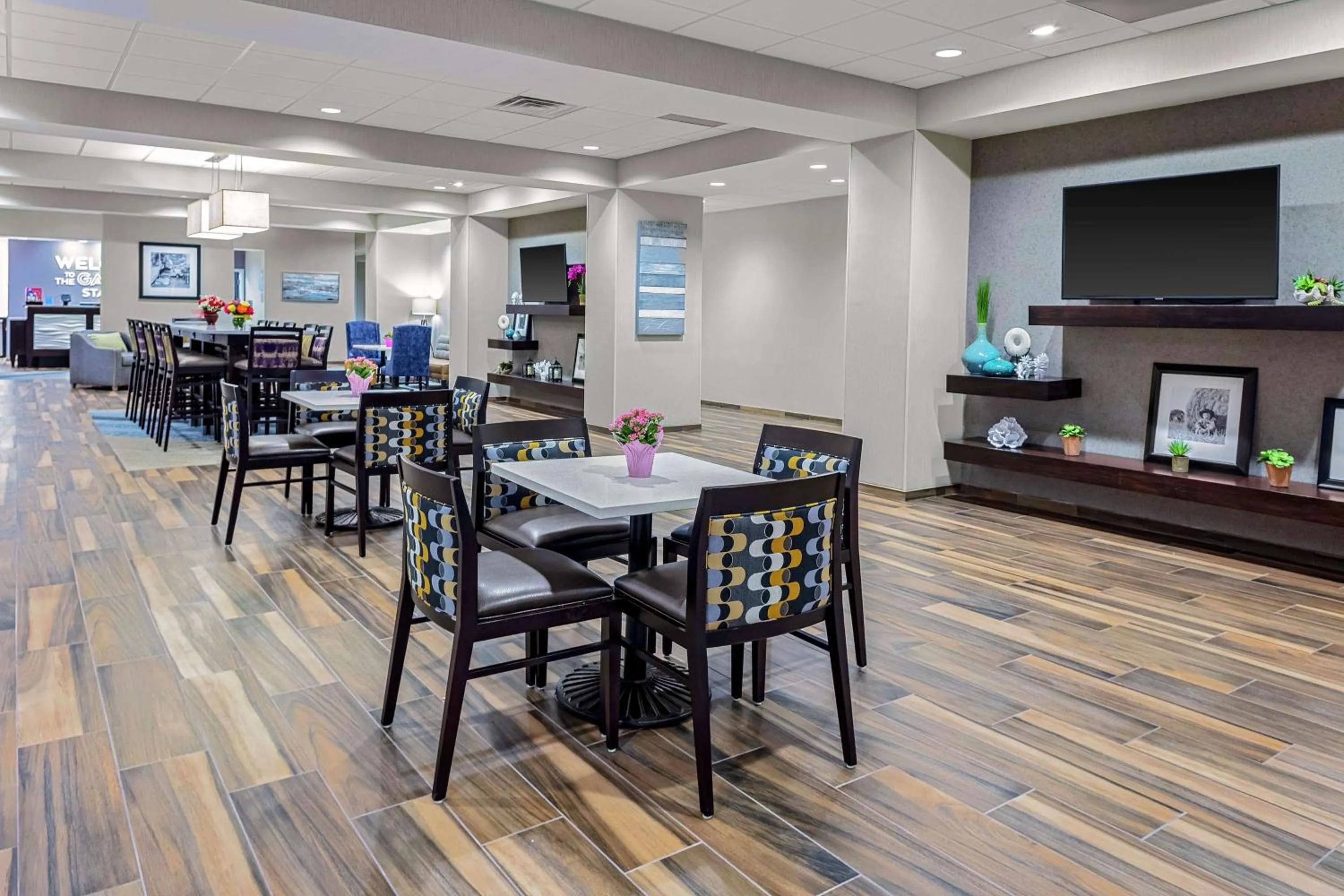 Lobby or reception in Hampton Inn Cranbury