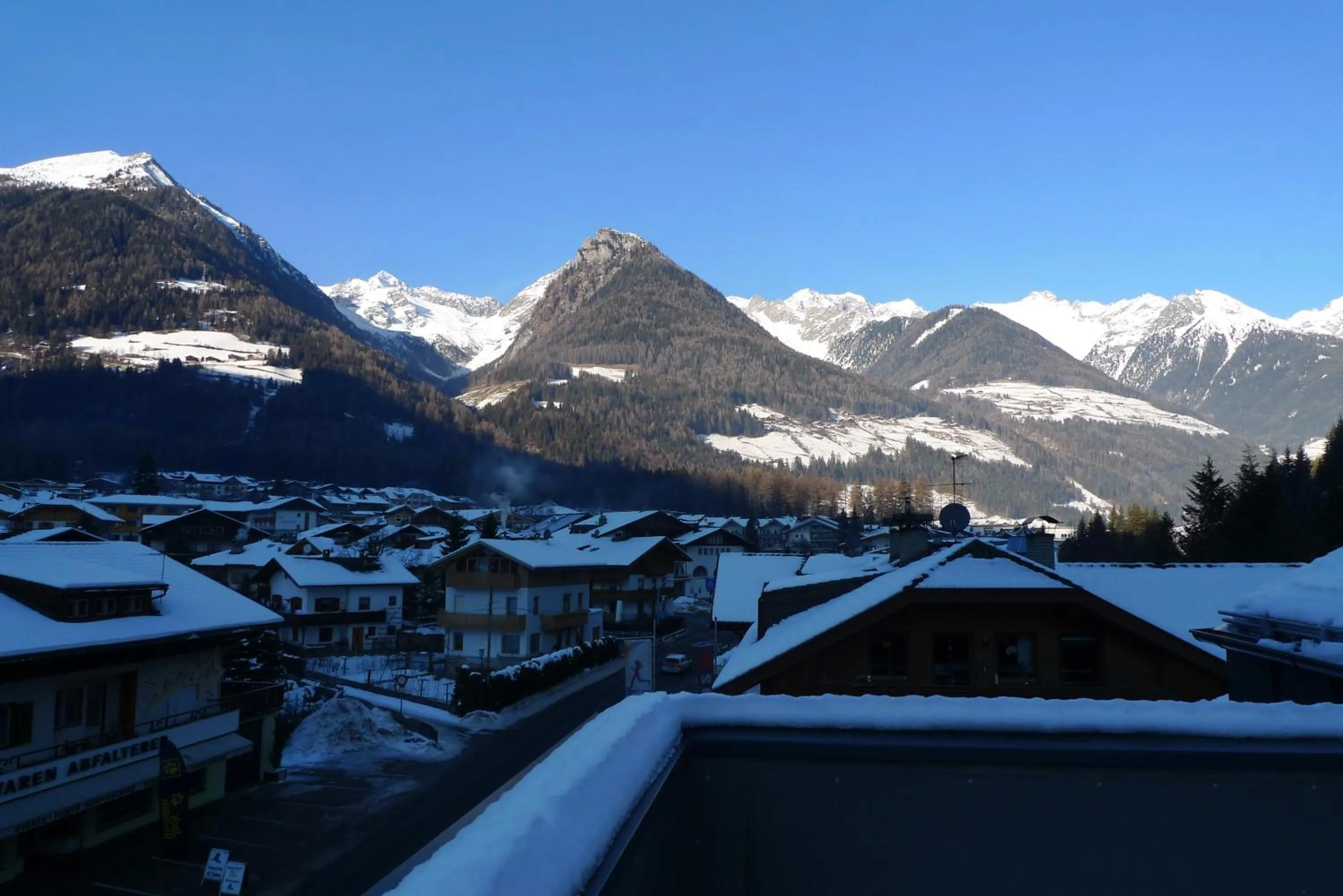 Mountain view in Hotel Stifter