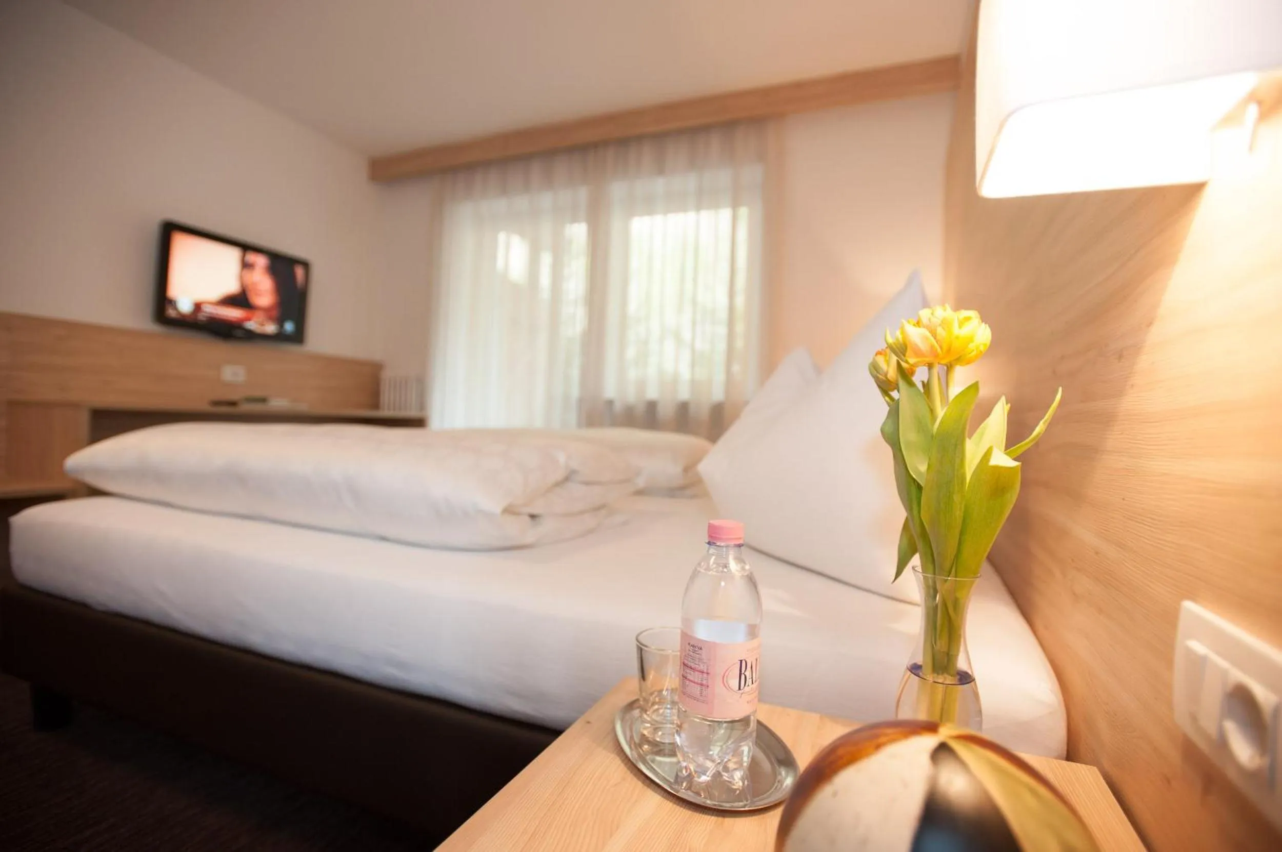 Bed in Hotel Stifter