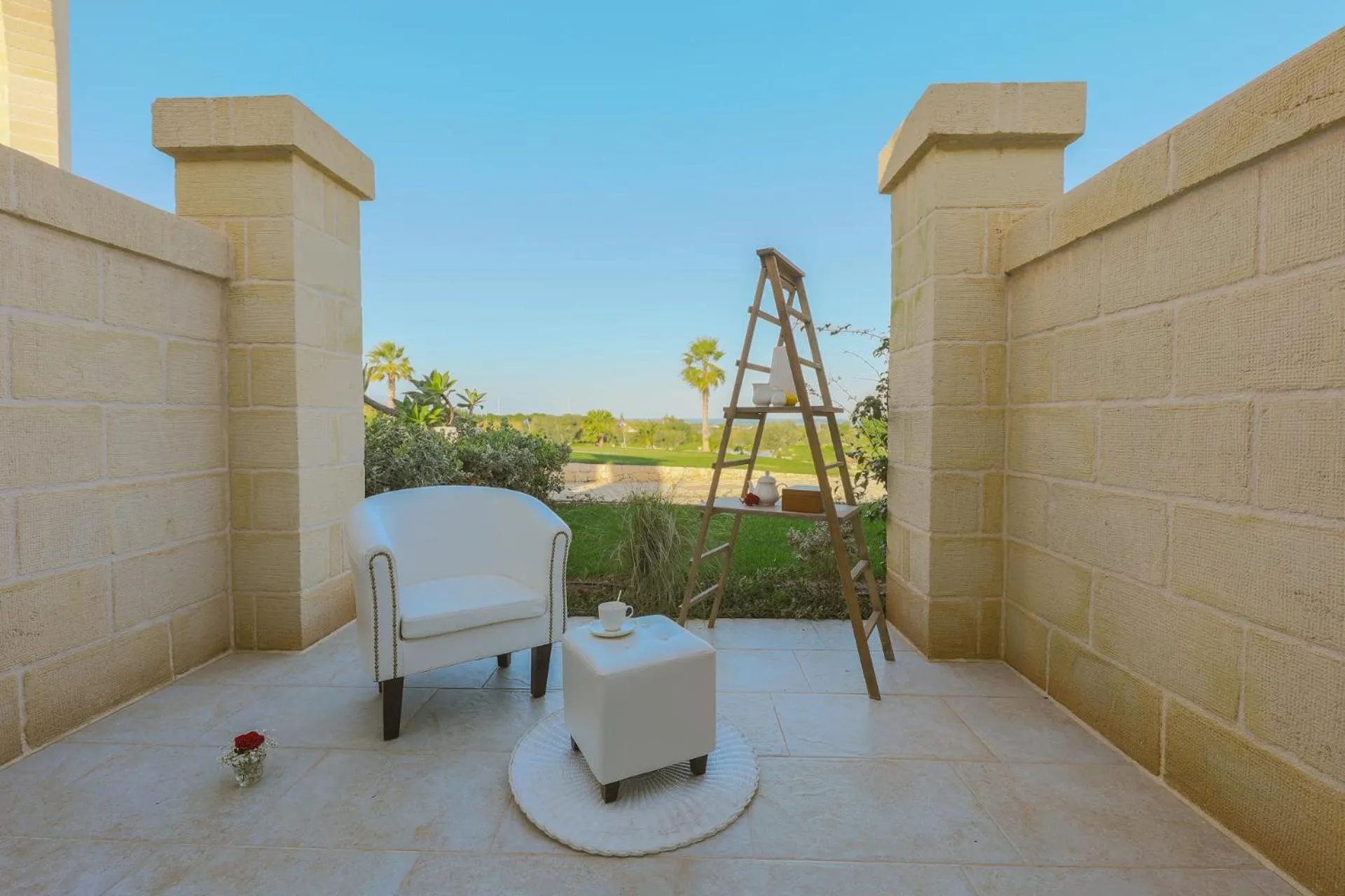 Patio in Relais Masseria Caselli