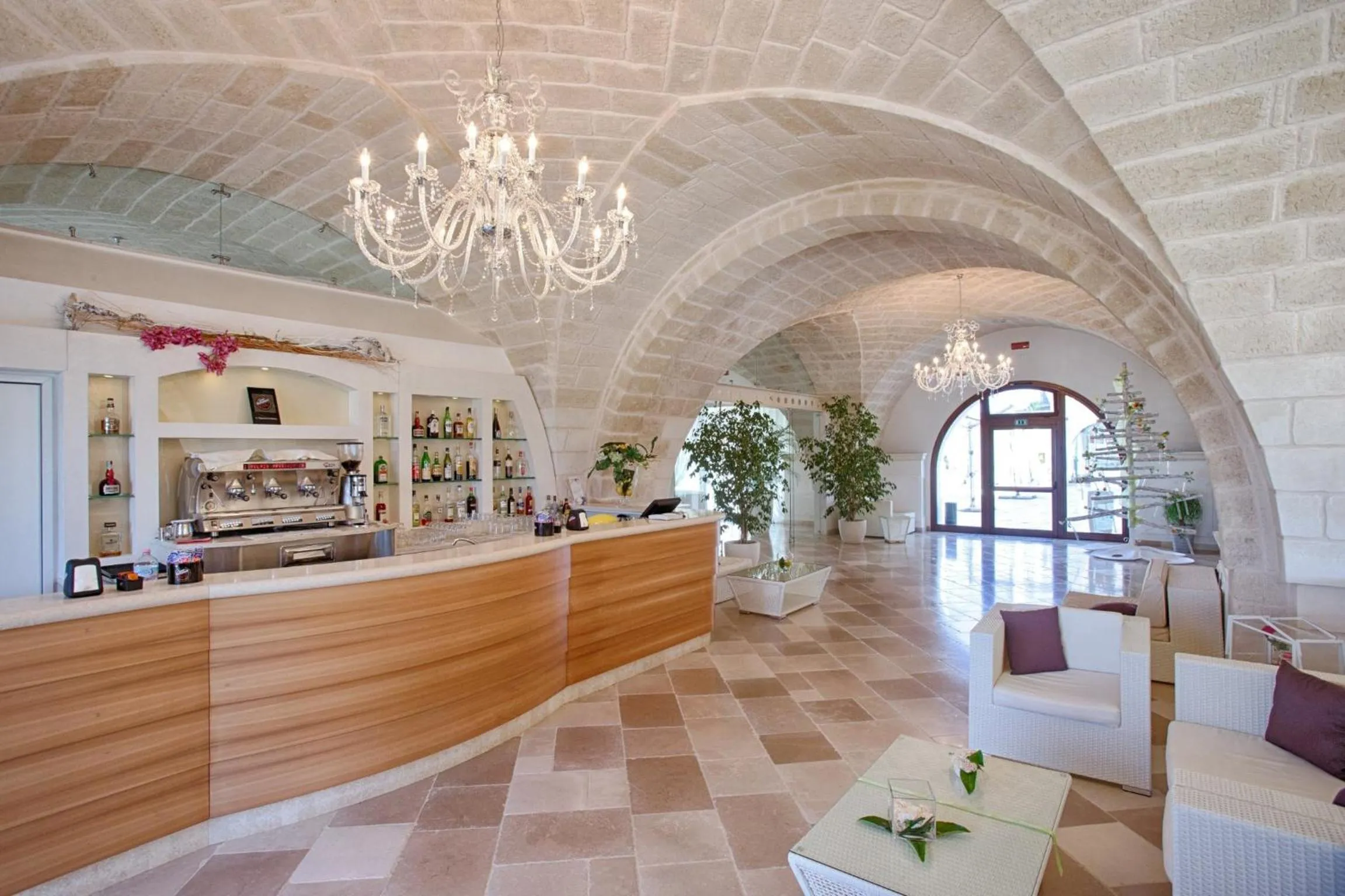 Lounge or bar in Relais Masseria Caselli