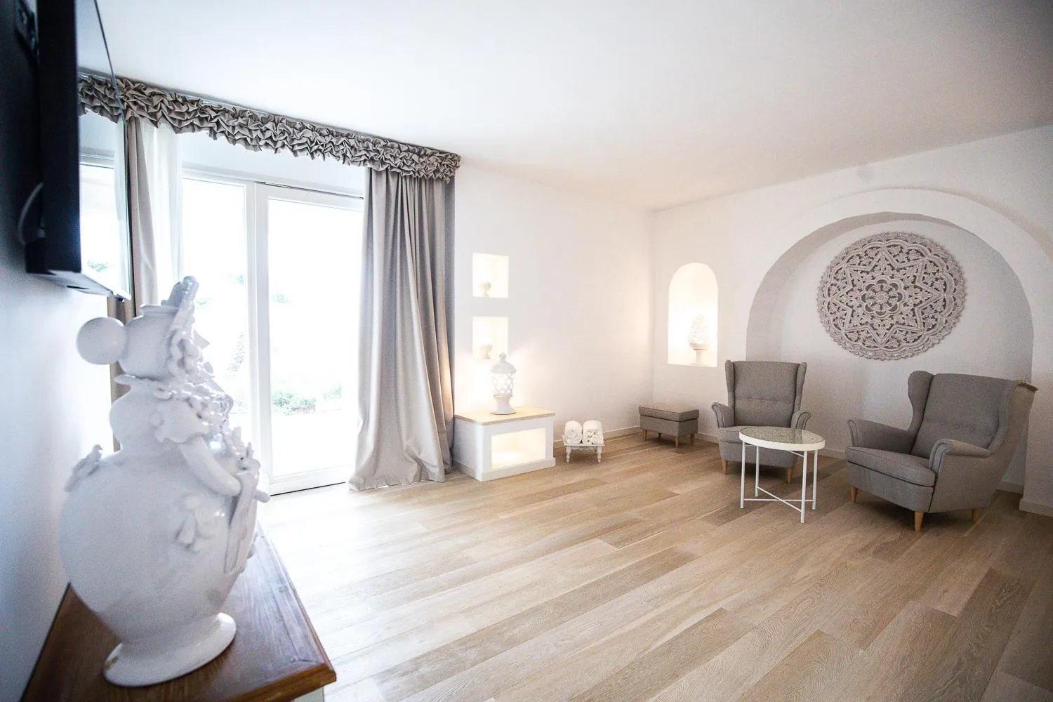 Living room in Relais Masseria Caselli