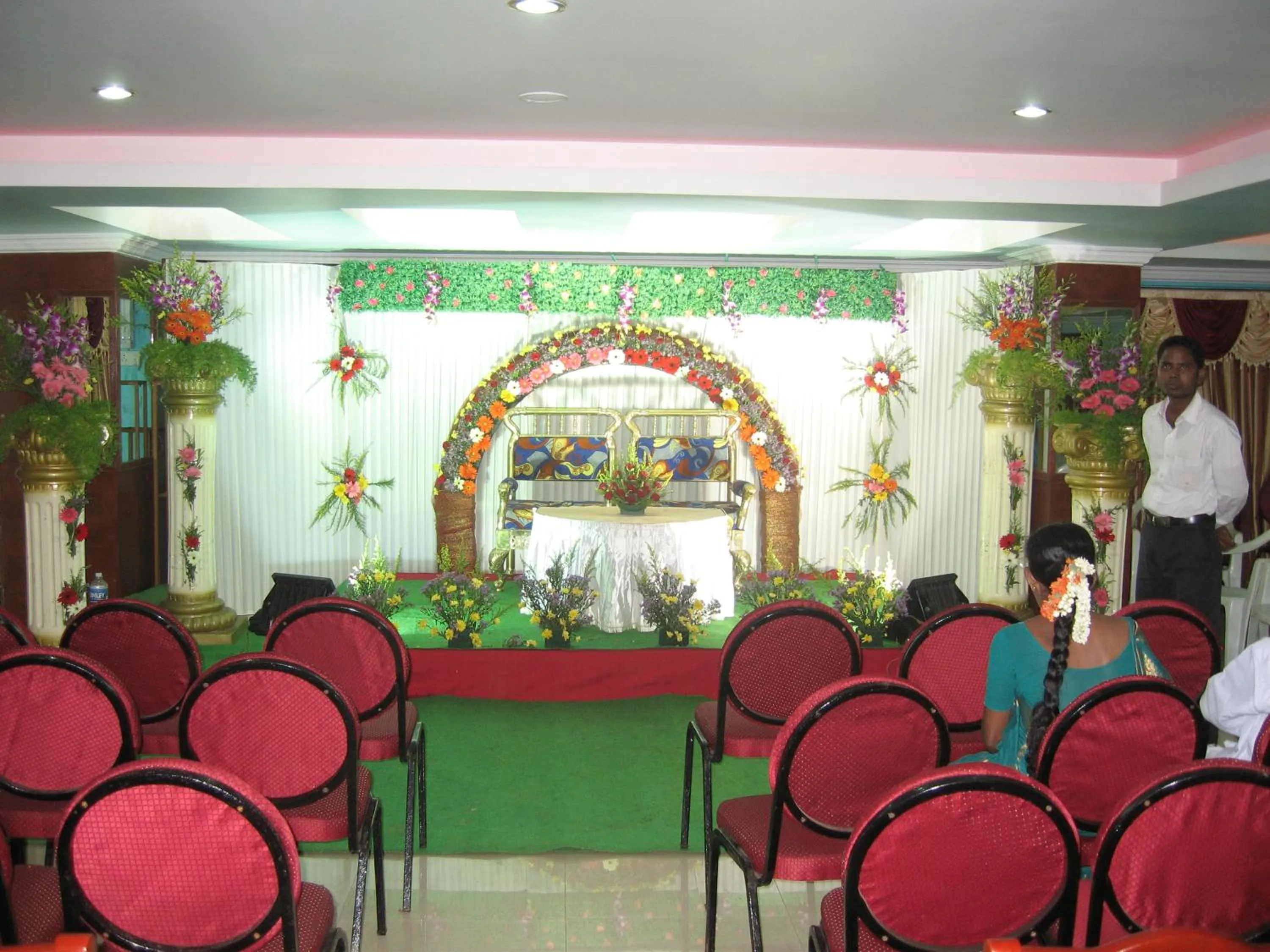 BBQ facilities in Hotel Akshaya