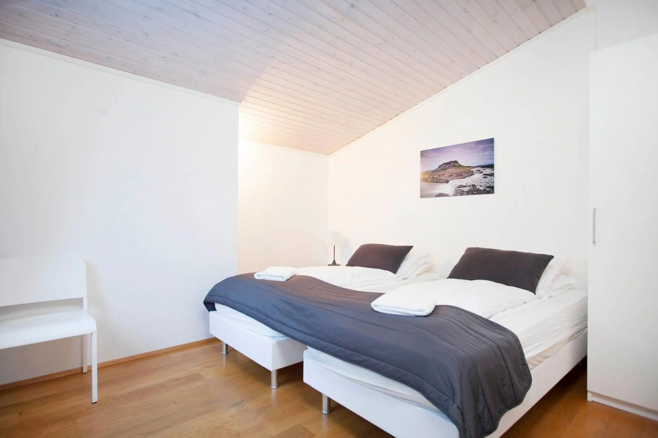 Bedroom, Bed in Odinn Reykjavik Skolavordustigur Apartments