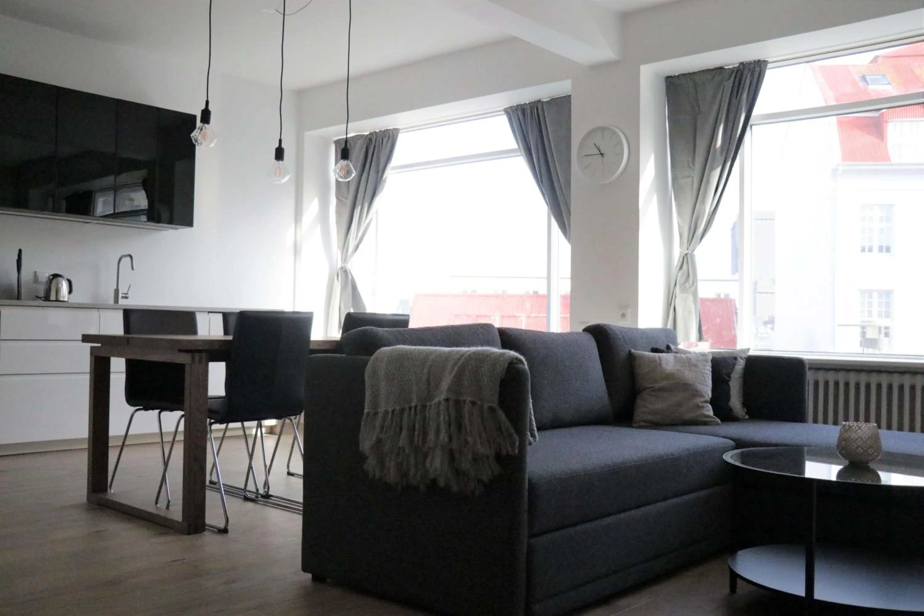 Dining area in Odinn Reykjavik Skolavordustigur Apartments