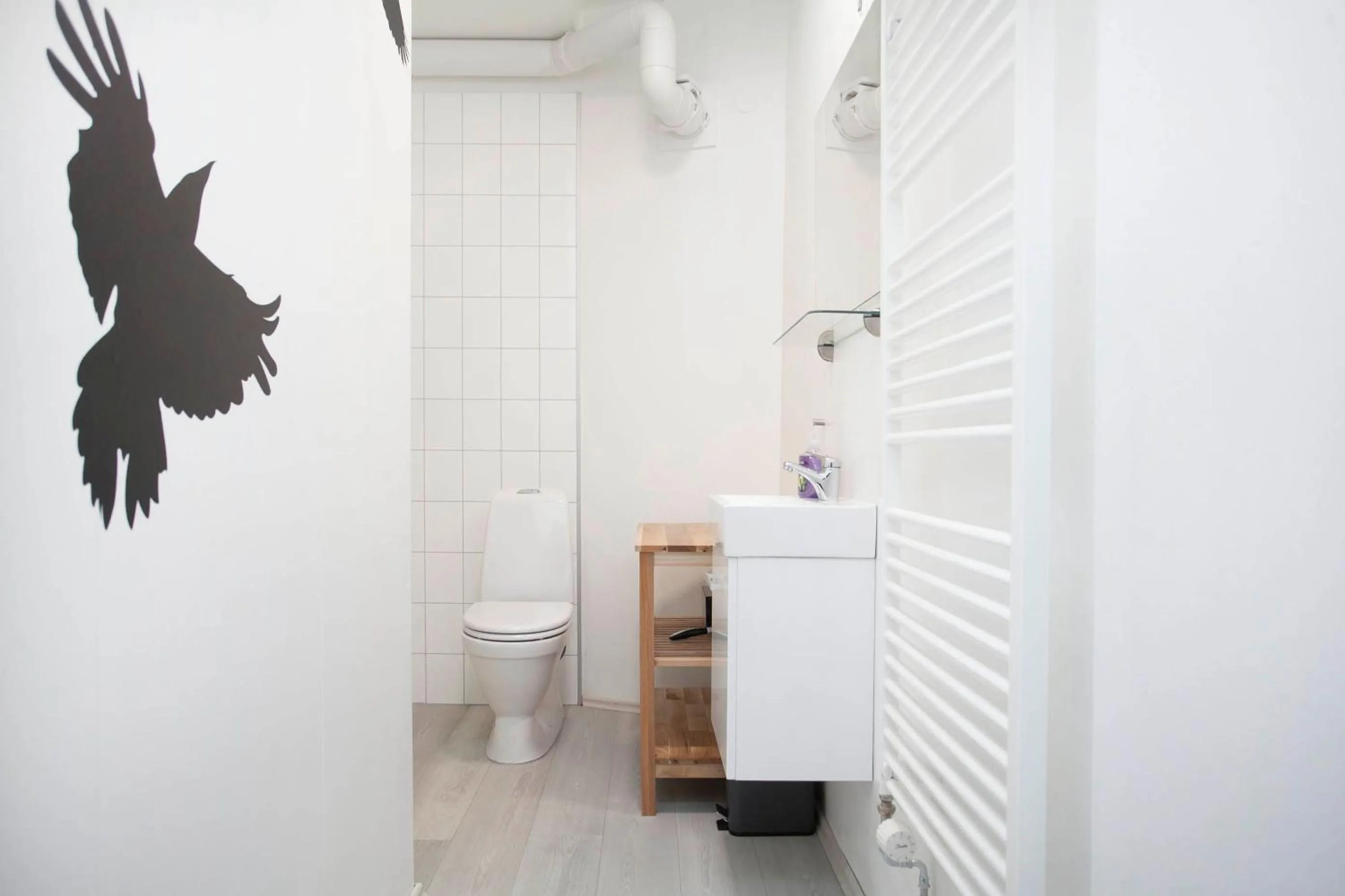 Toilet in Odinn Reykjavik Skolavordustigur Apartments