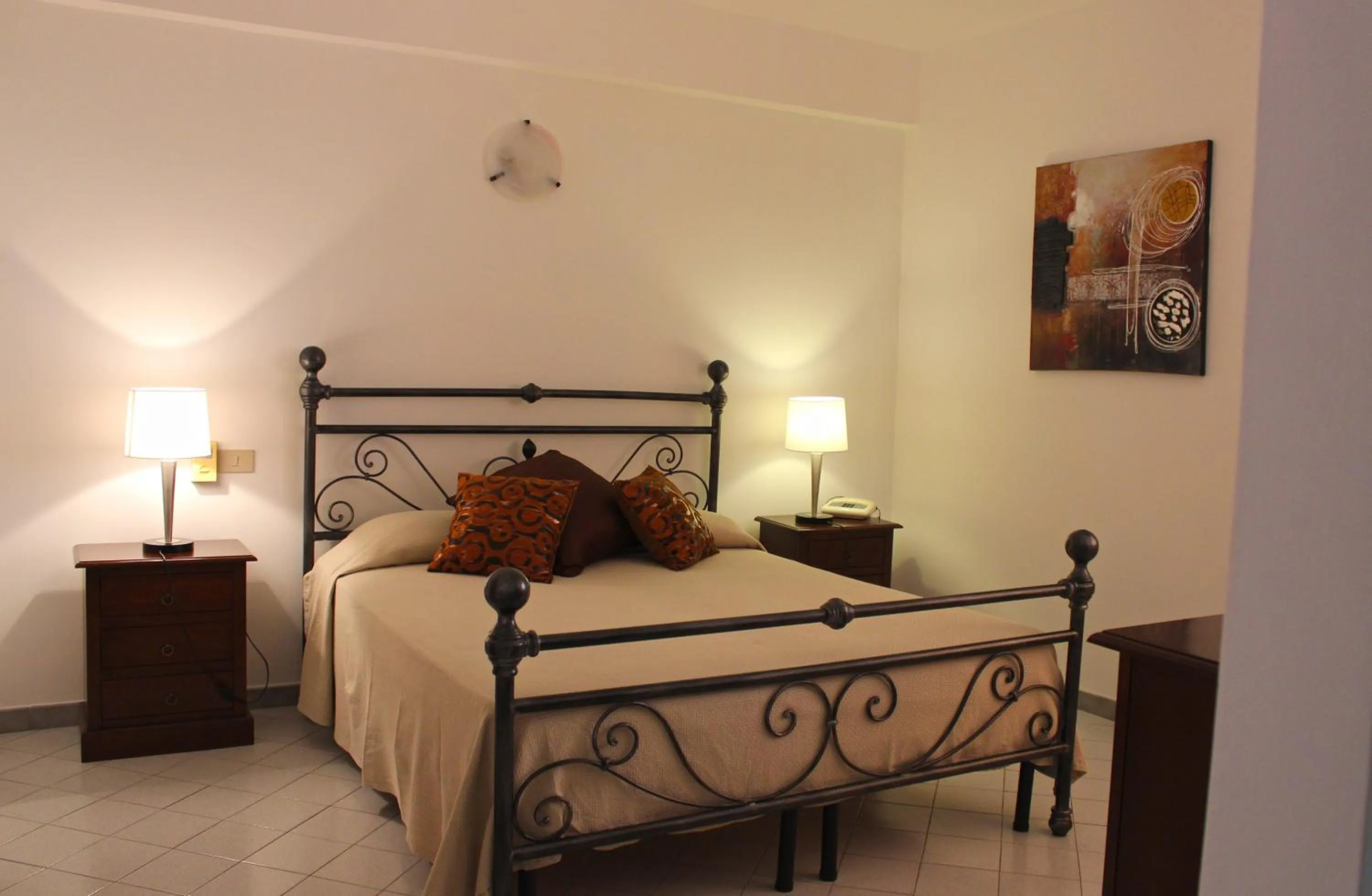 Bedroom in Hotel O Palmo