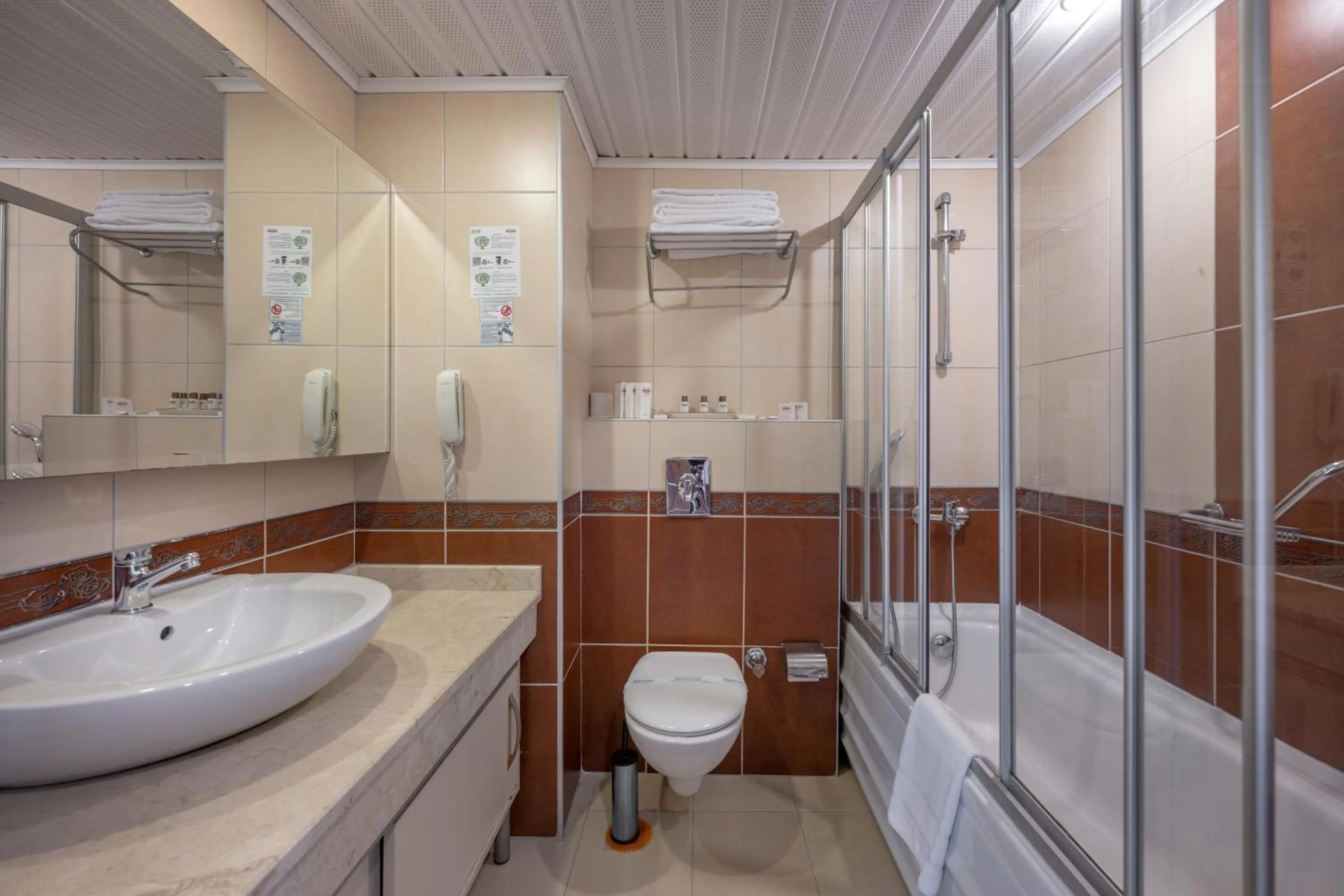 Bathroom in Beach Club Doganay Hotel - All Inclusive