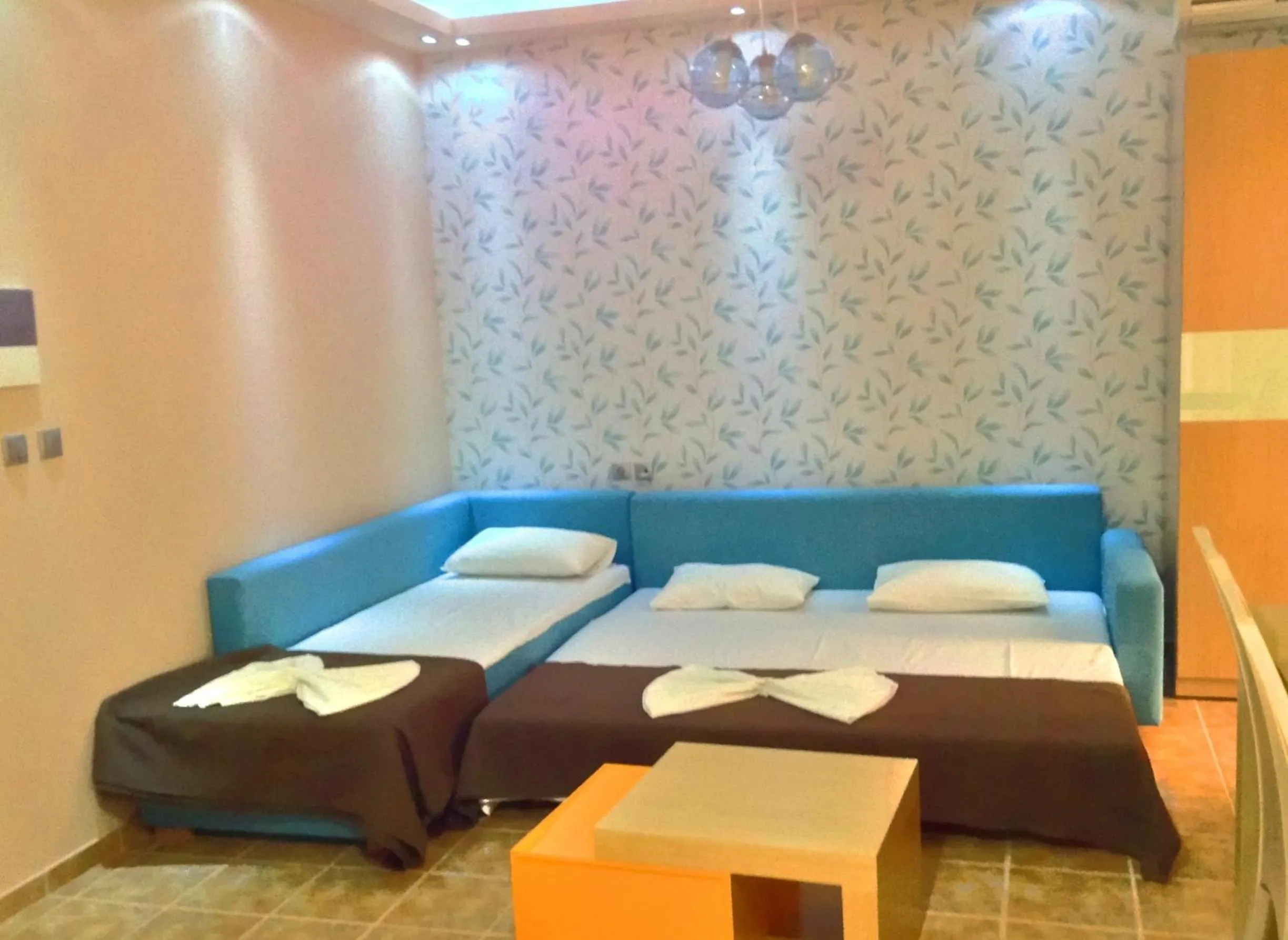 Bed in Maranton Beach Hotel