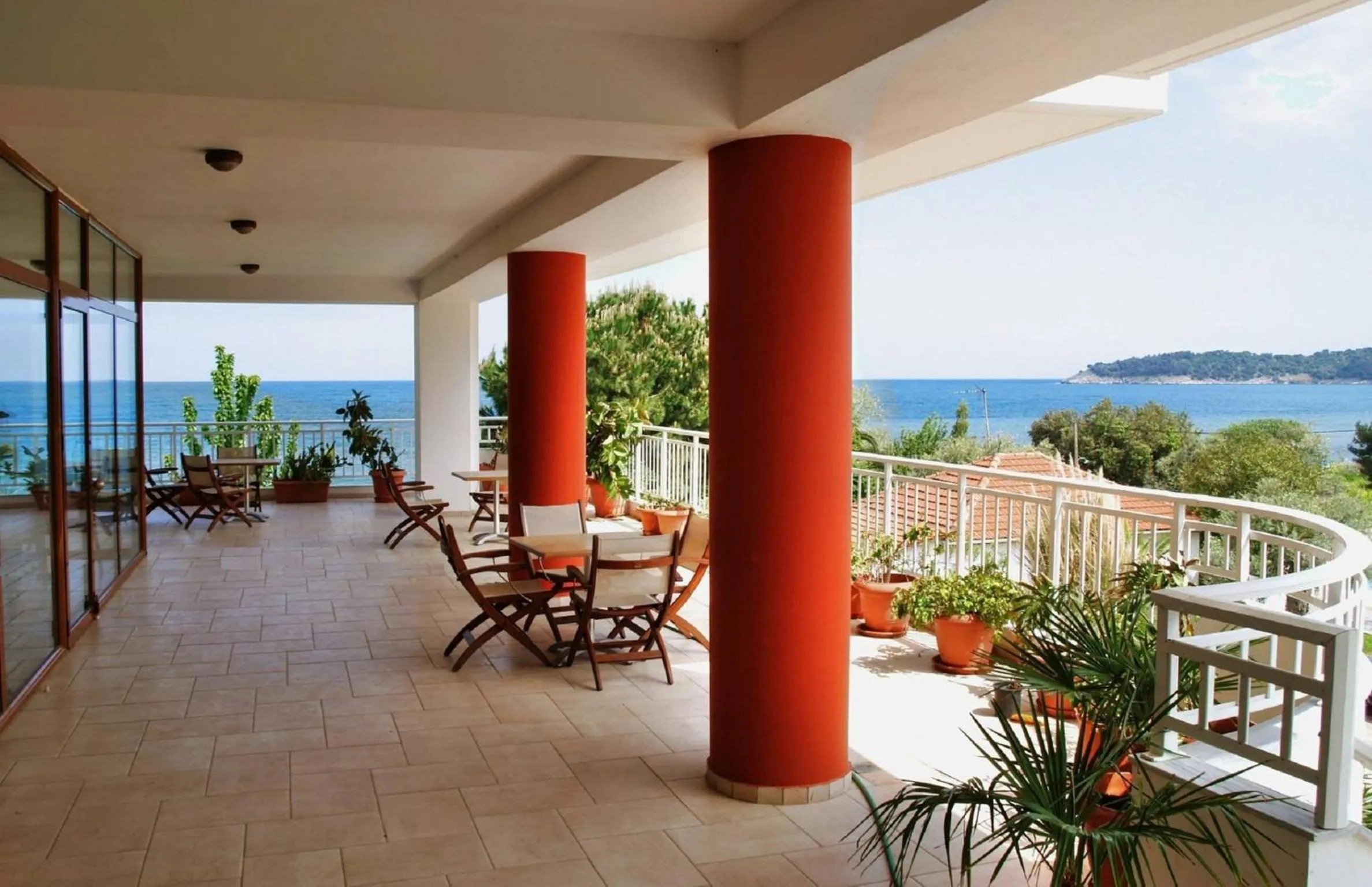 Balcony/Terrace in Maranton Beach Hotel
