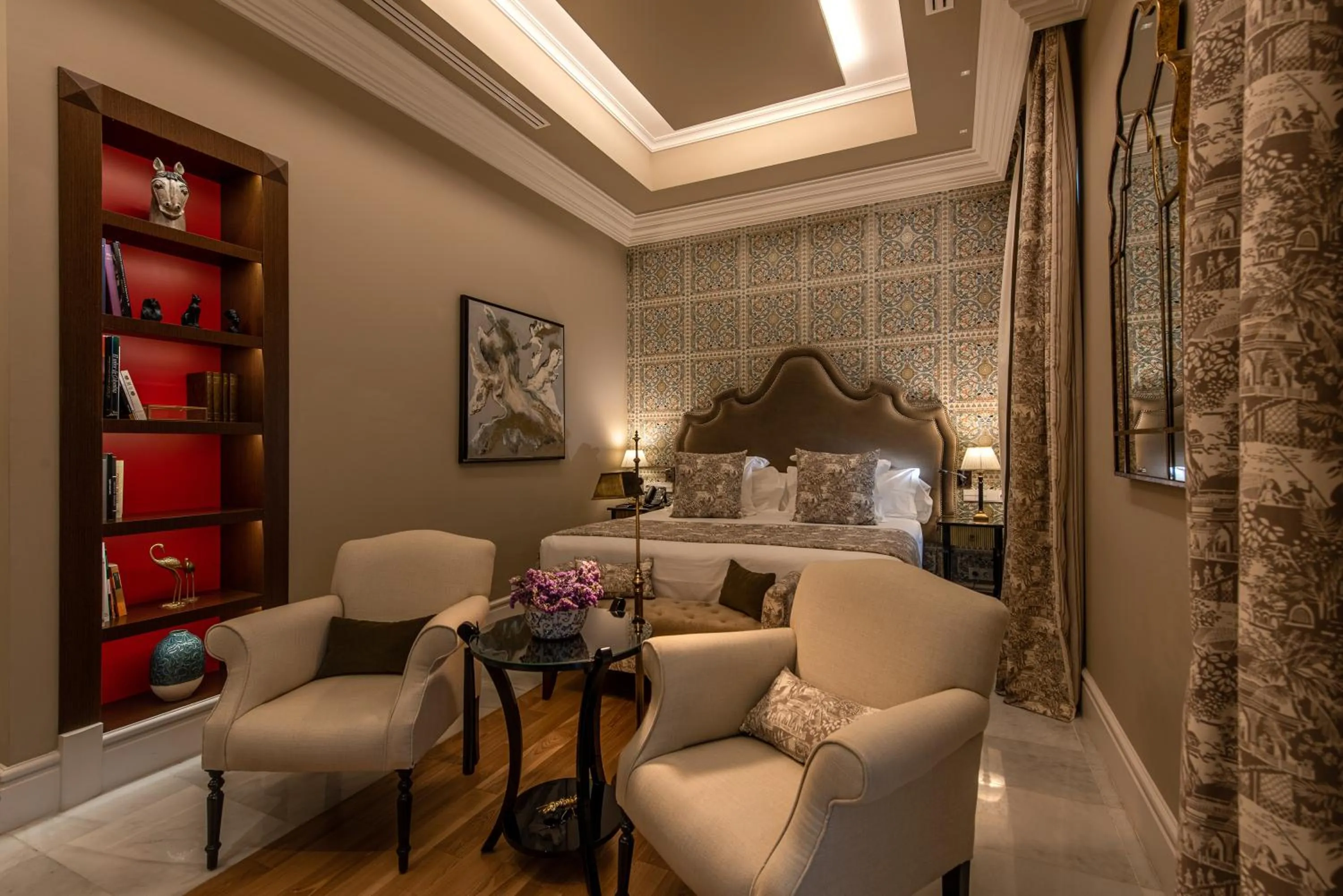 Bedroom in Hotel Casa Palacio María Luisa