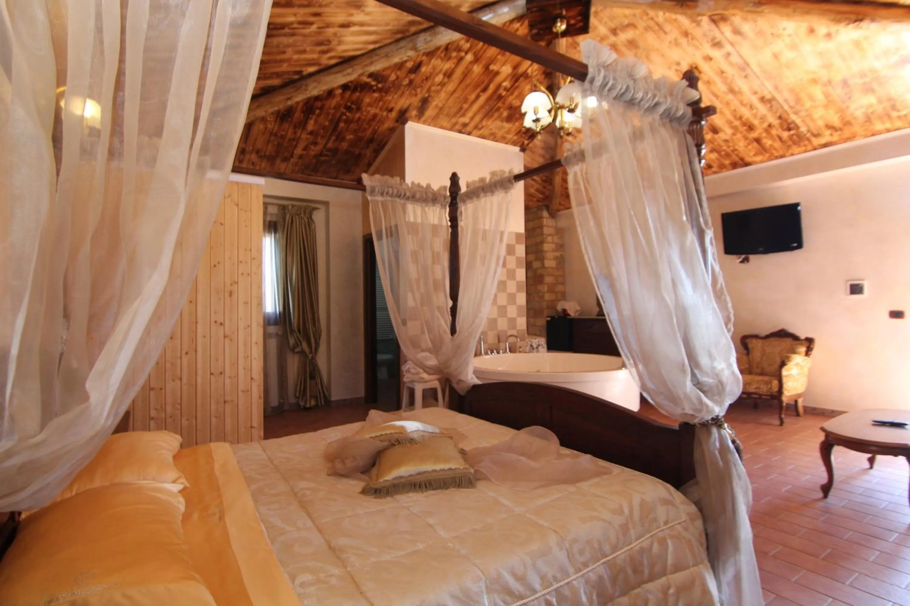 Bed in Hotel Il Feudo Dei Pierleoni