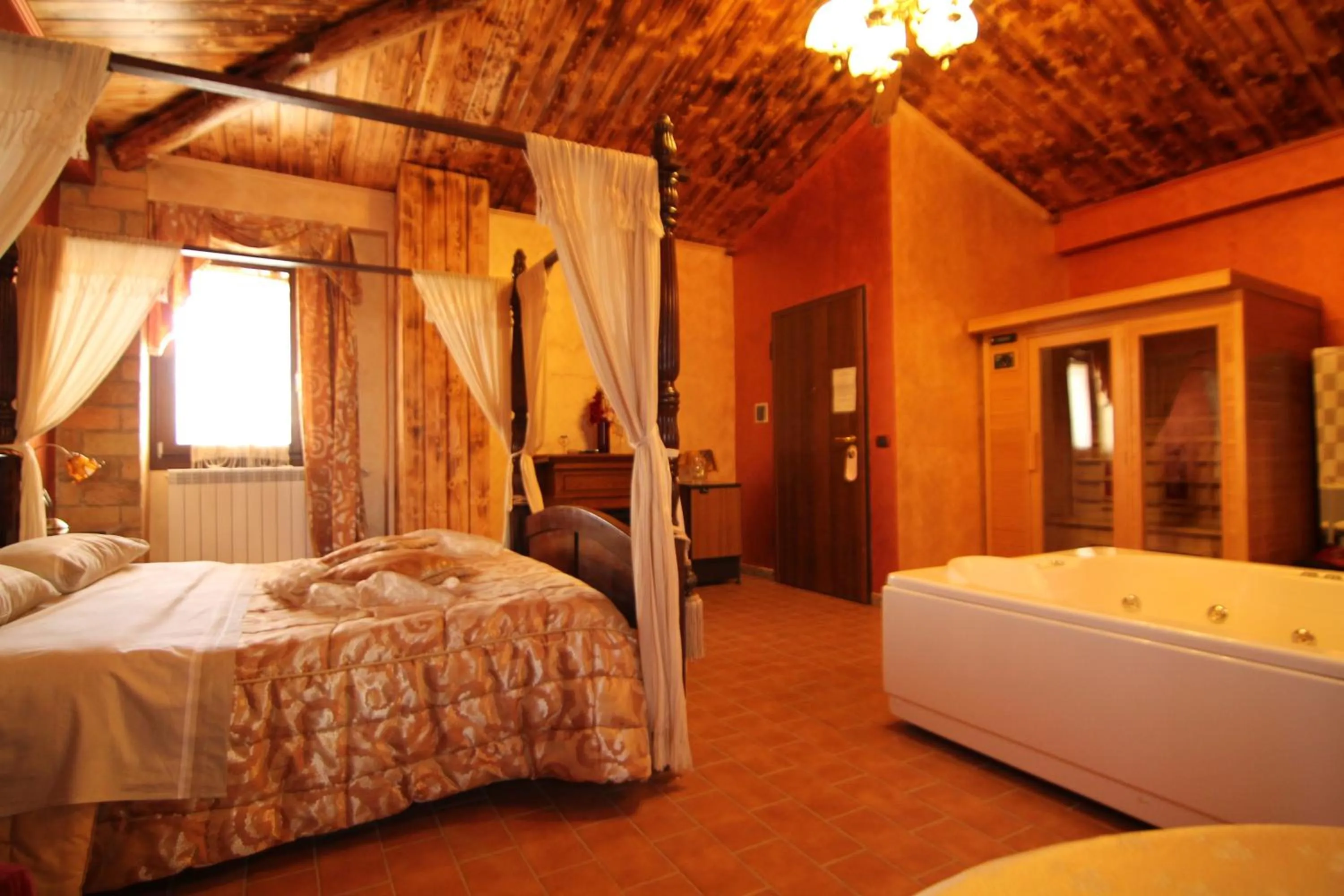 Bed in Hotel Il Feudo Dei Pierleoni