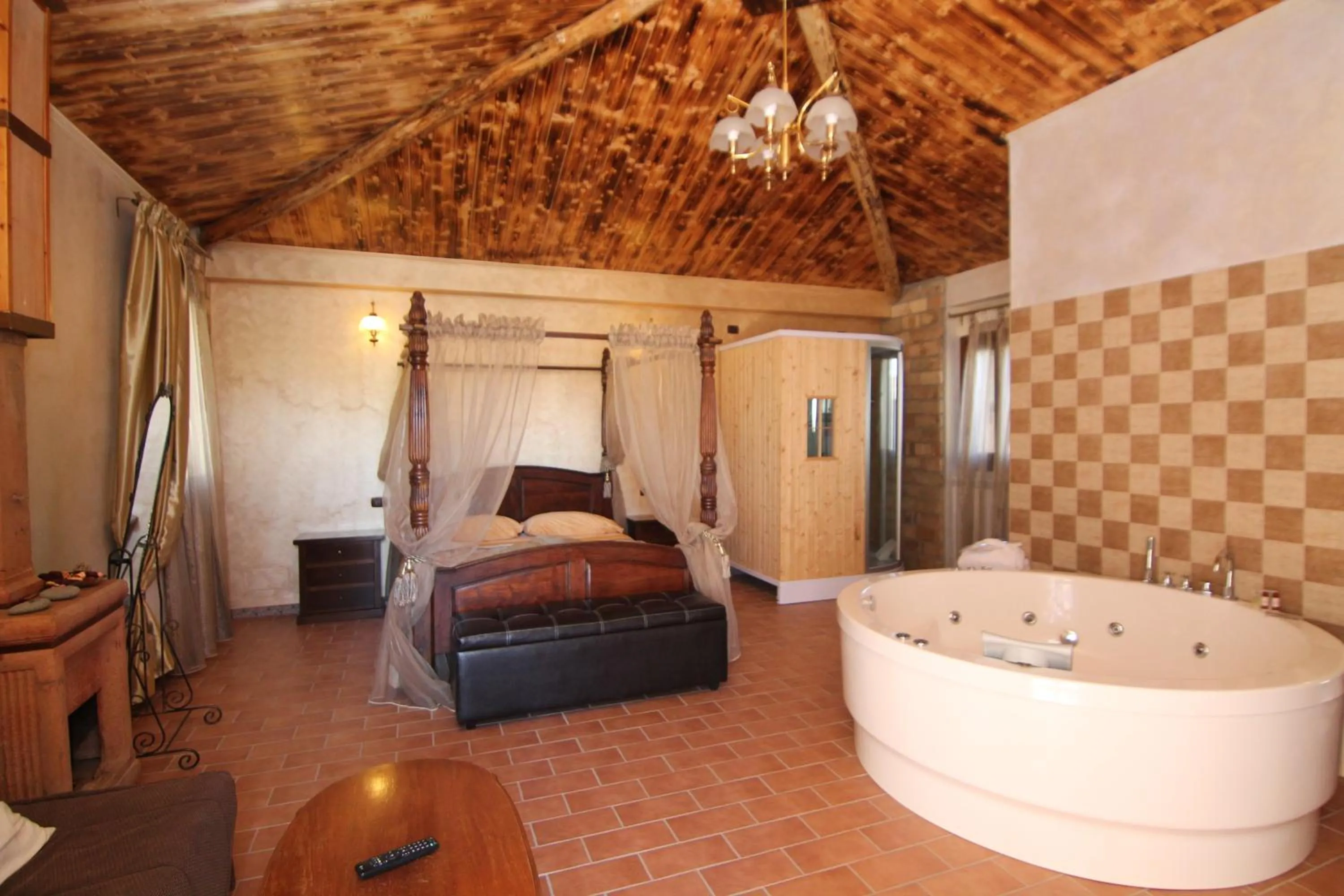 Bed in Hotel Il Feudo Dei Pierleoni