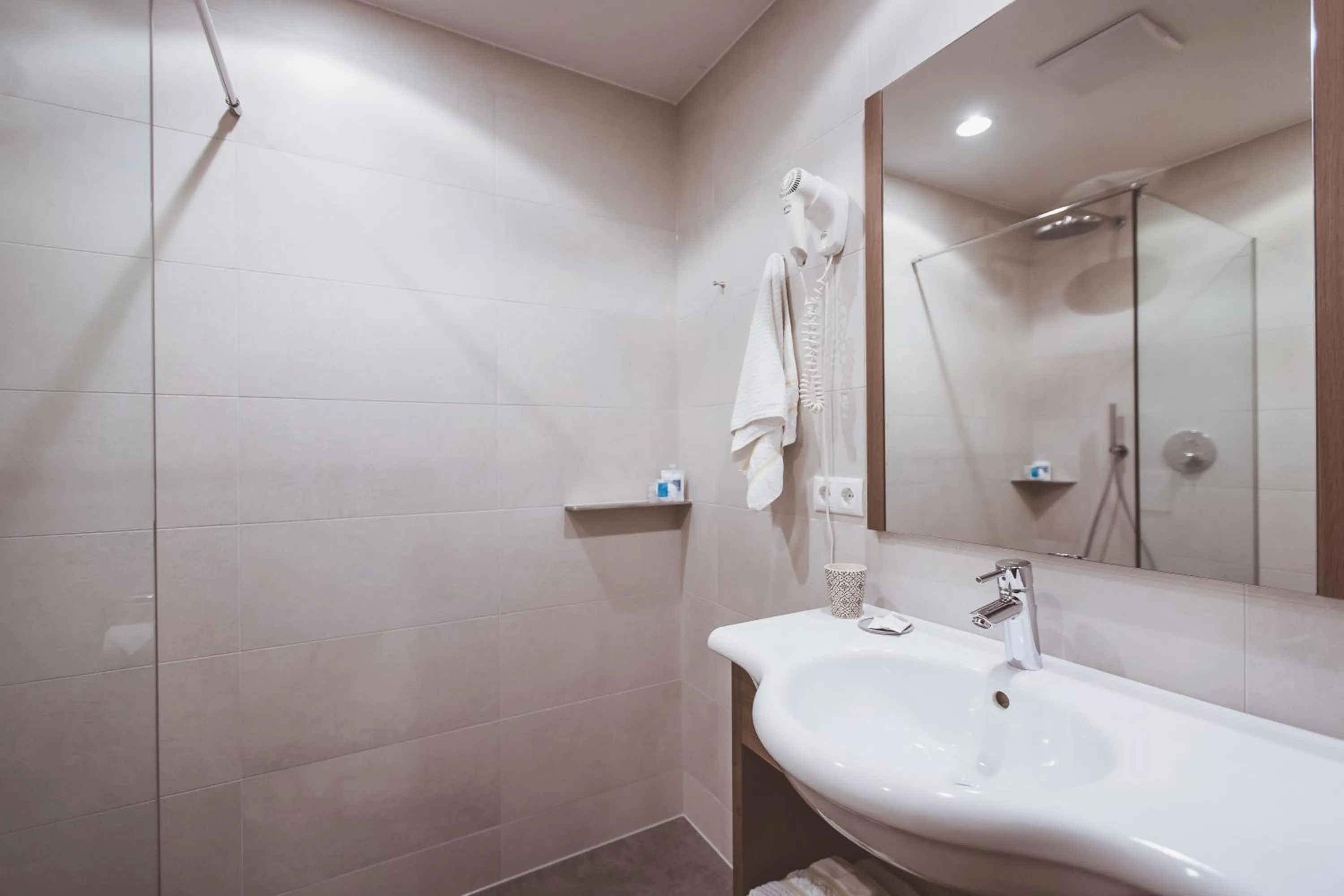 Bathroom in Hotel Bergland