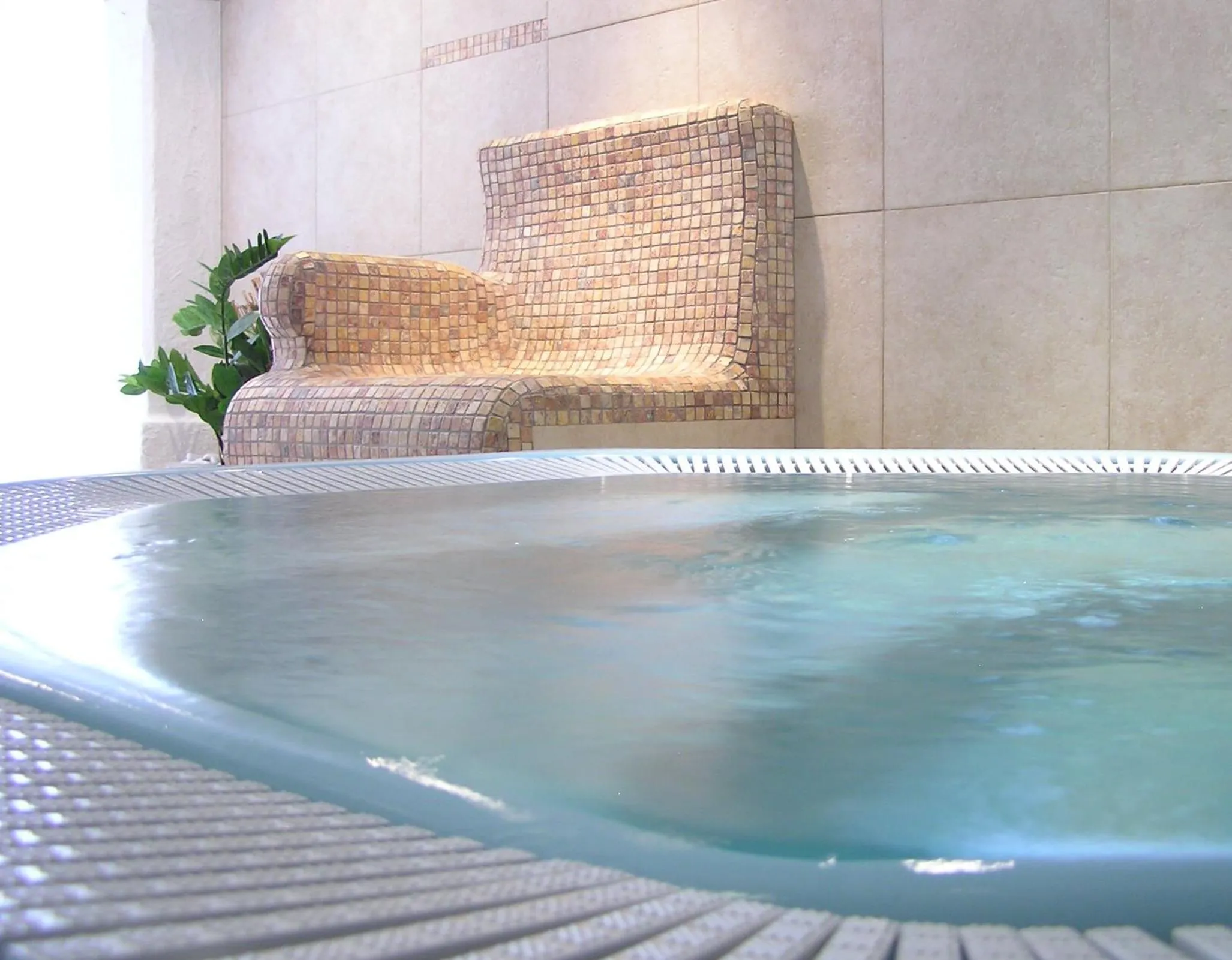 Swimming pool in Hotel Bergland