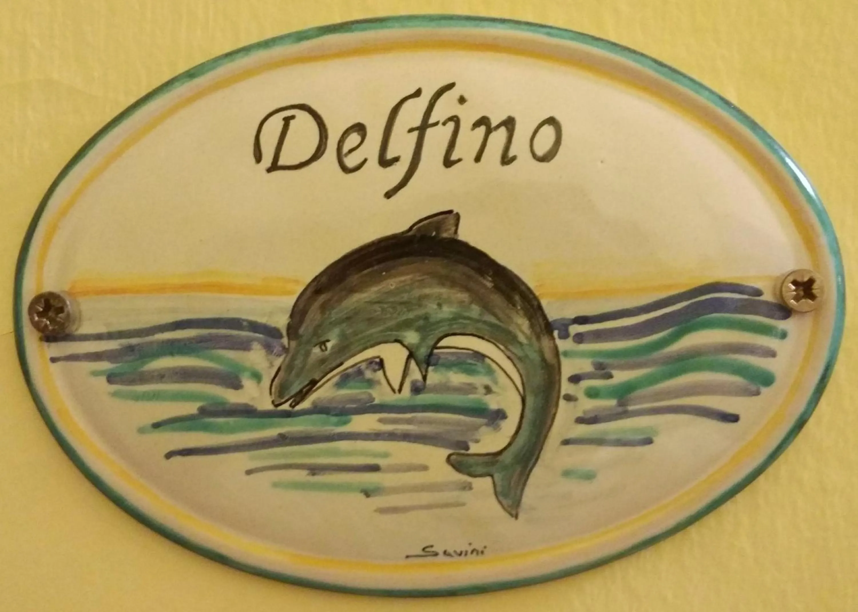 Decorative detail in B&B Il Parco Dei Pini