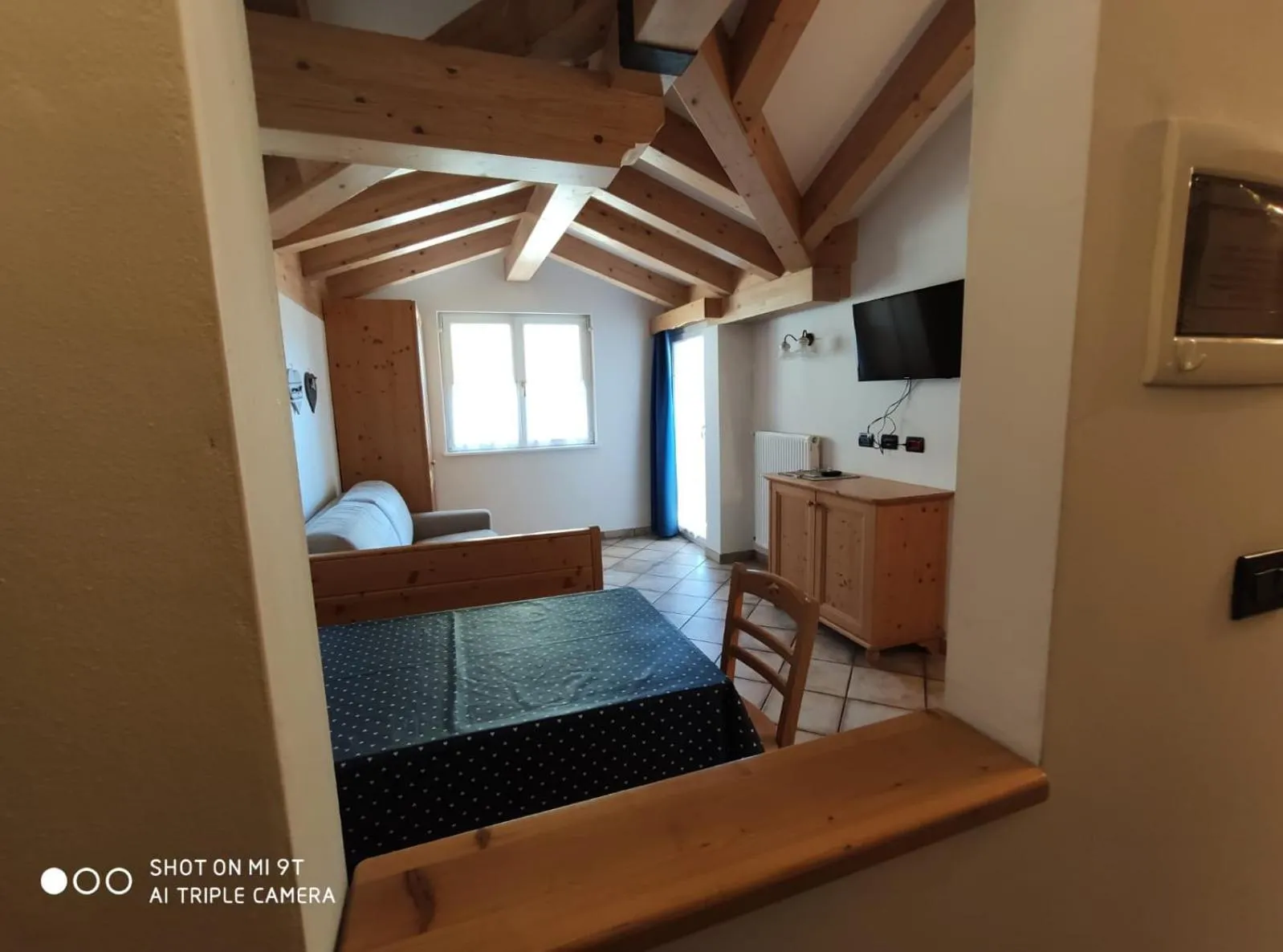 Seating area, Bed in Residence Montebel