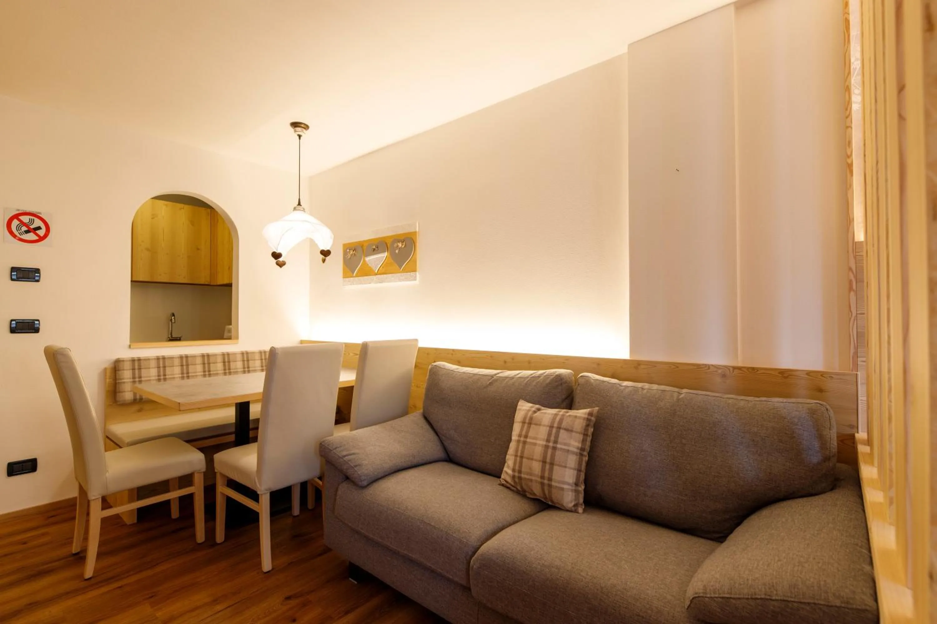 Dining area in Residence Montebel