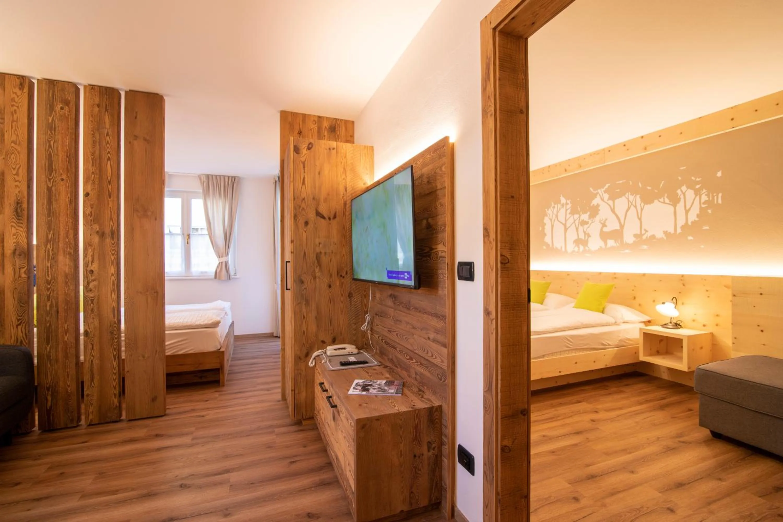 Bedroom, Bed in Residence Montebel