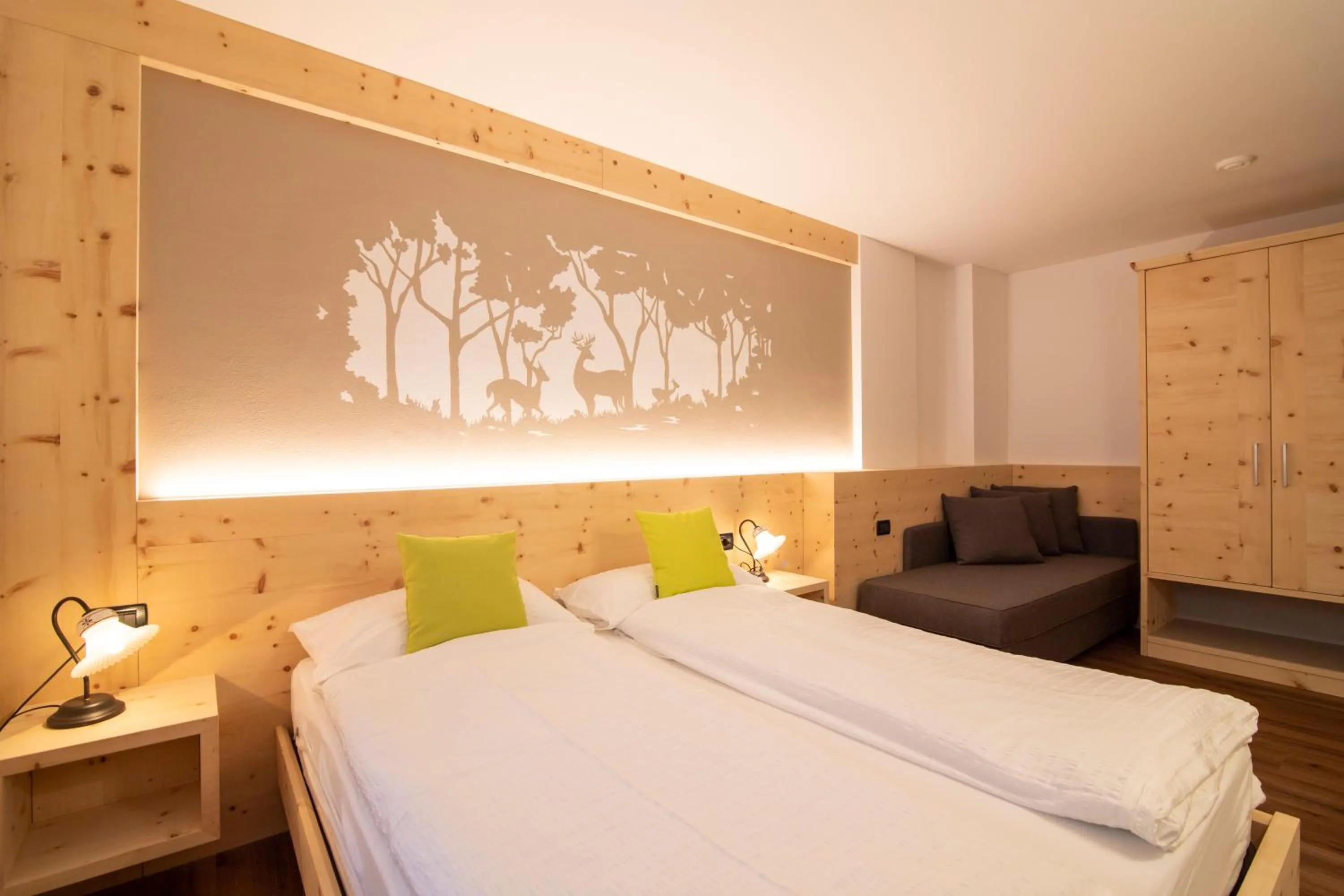 Bedroom, Bed in Residence Montebel