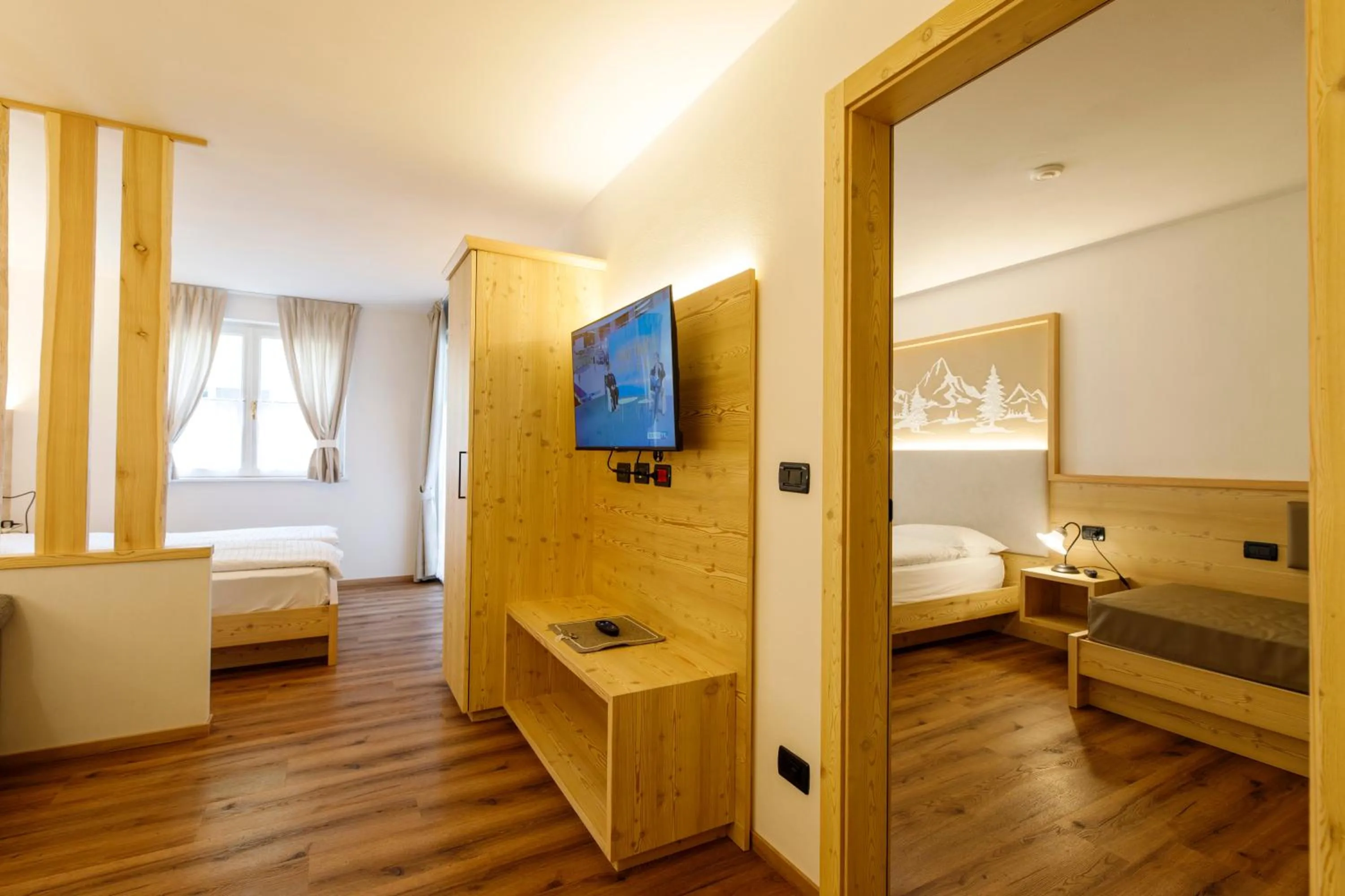 View (from property/room), Bed in Residence Montebel