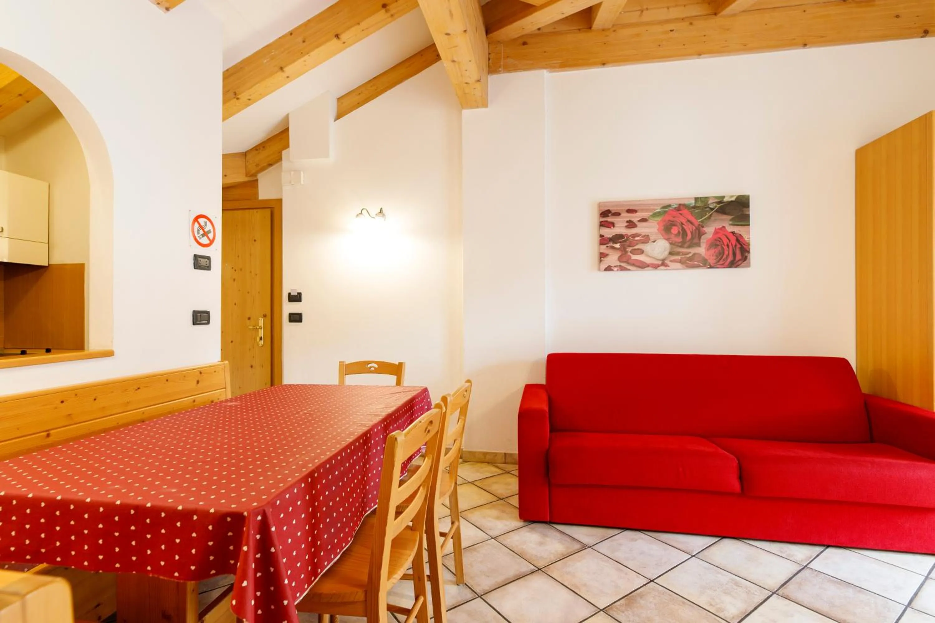 Seating area in Residence Montebel