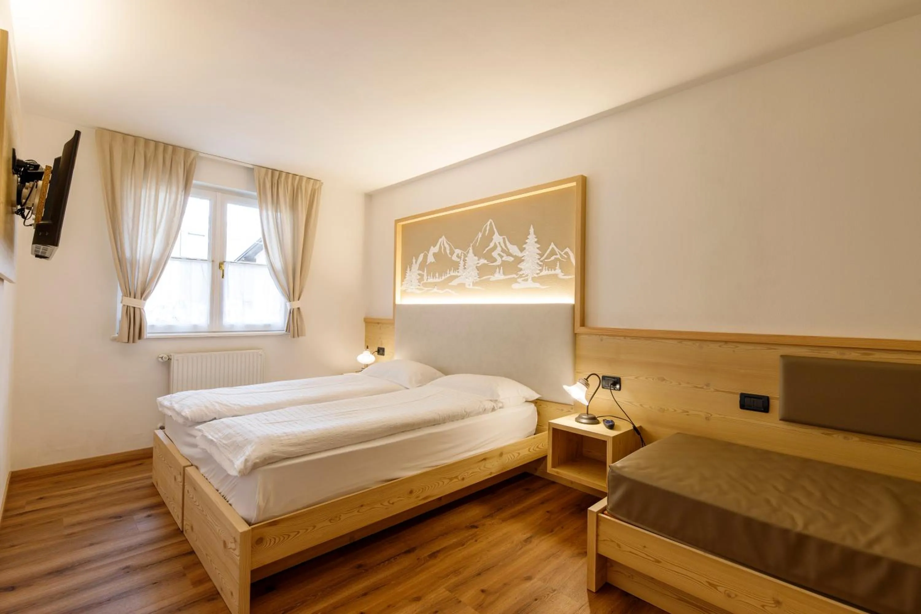 Bedroom, Bed in Residence Montebel