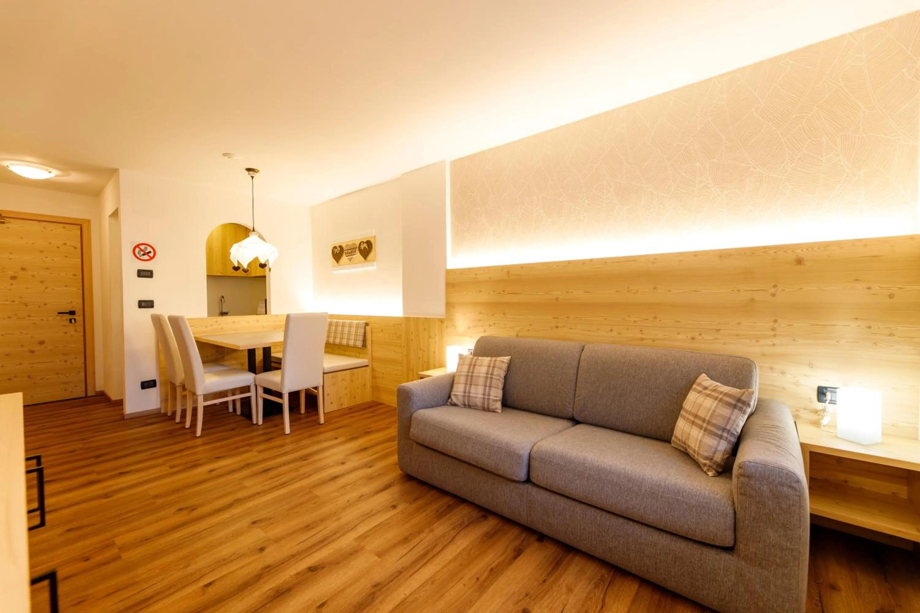 Seating area in Residence Montebel