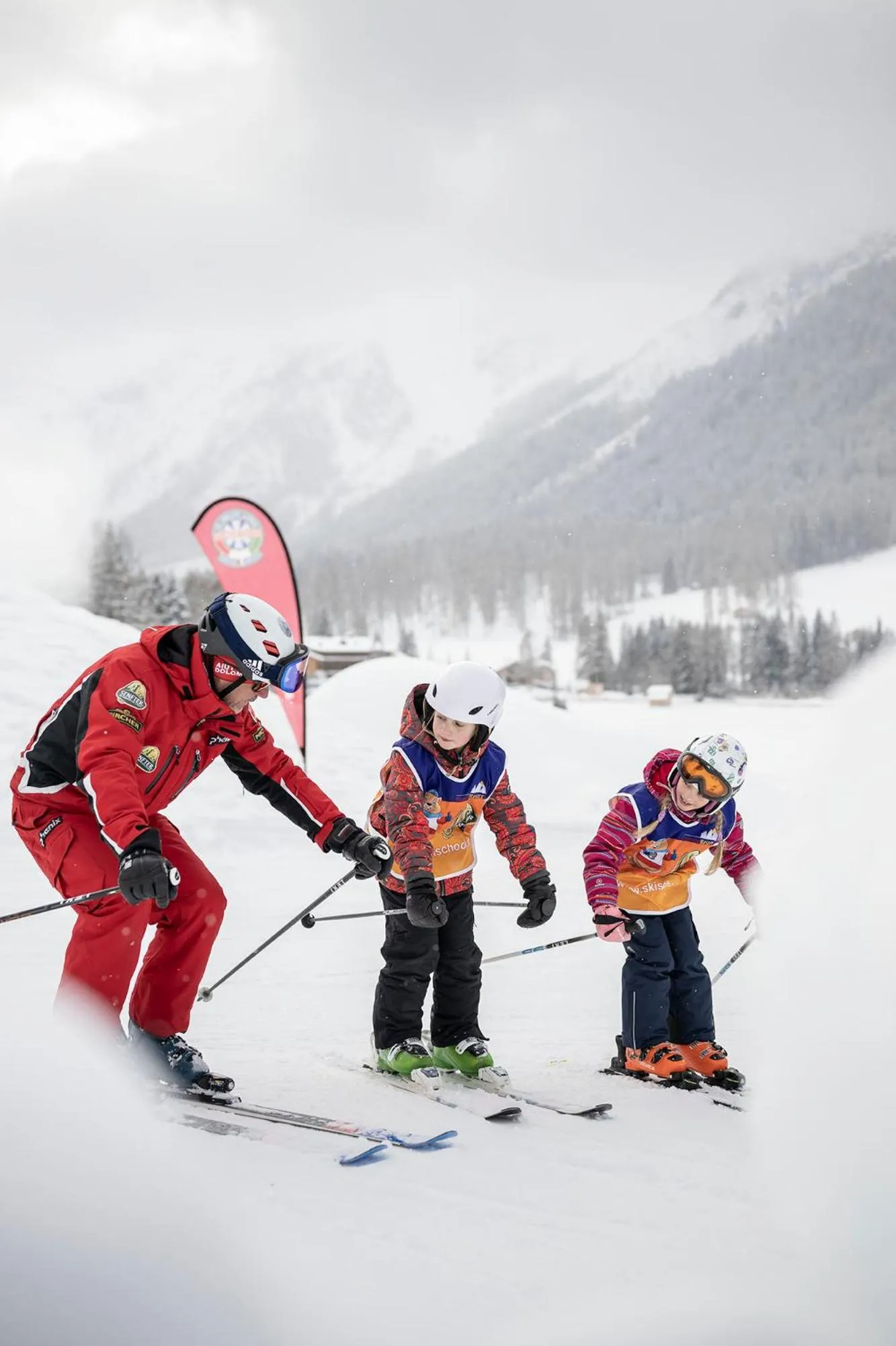 Skiing in Family Resort Rainer Sexten