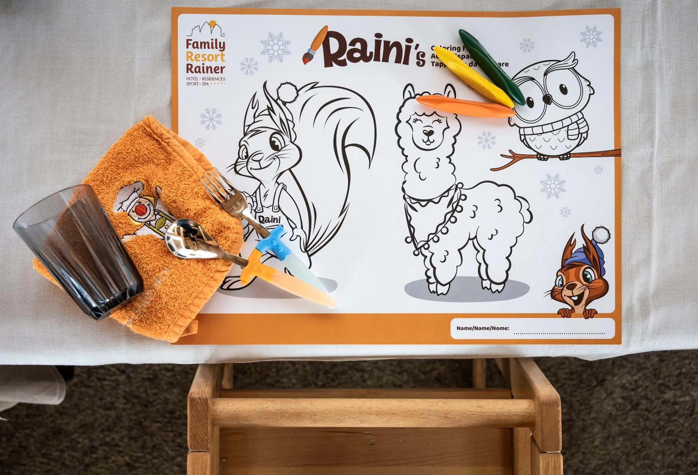 Food in Family Resort Rainer Sexten