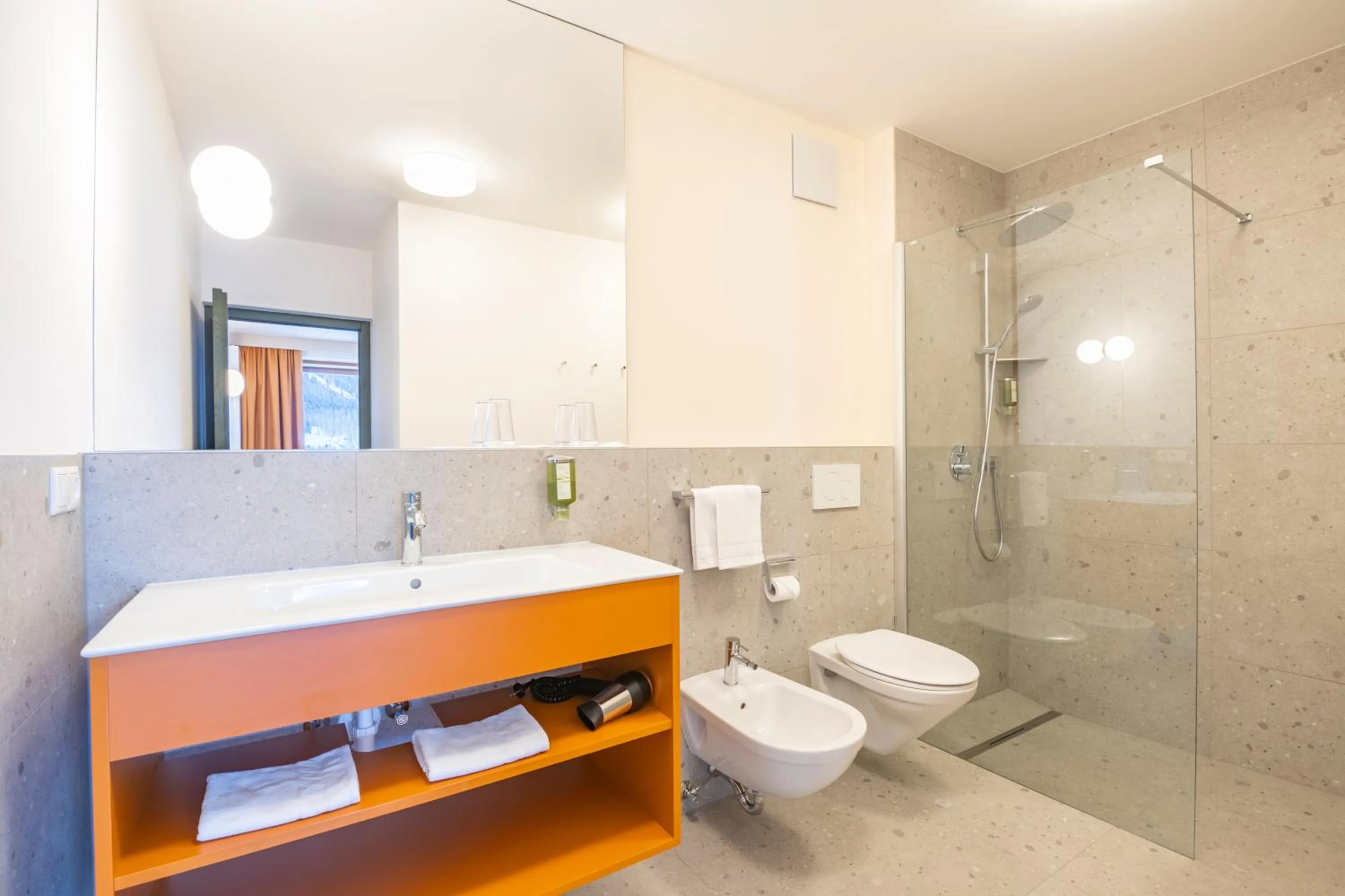 Shower in Family Resort Rainer Sexten