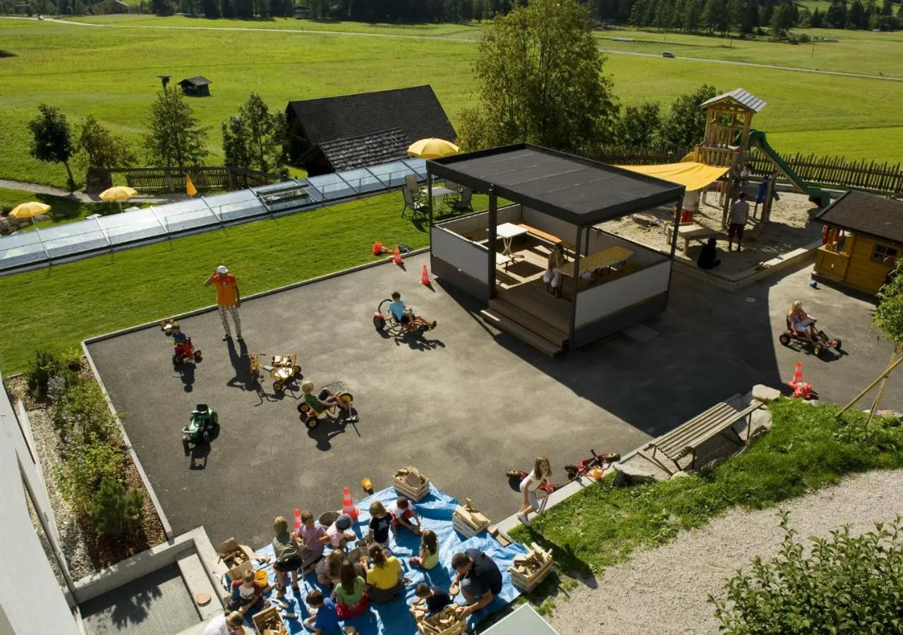 Children play ground in Family Resort Rainer Sexten