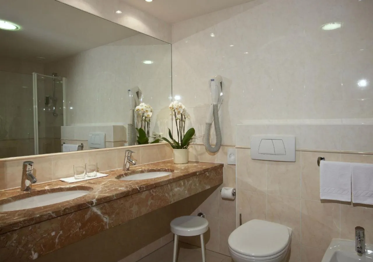 Bathroom in Family Resort Rainer Sexten