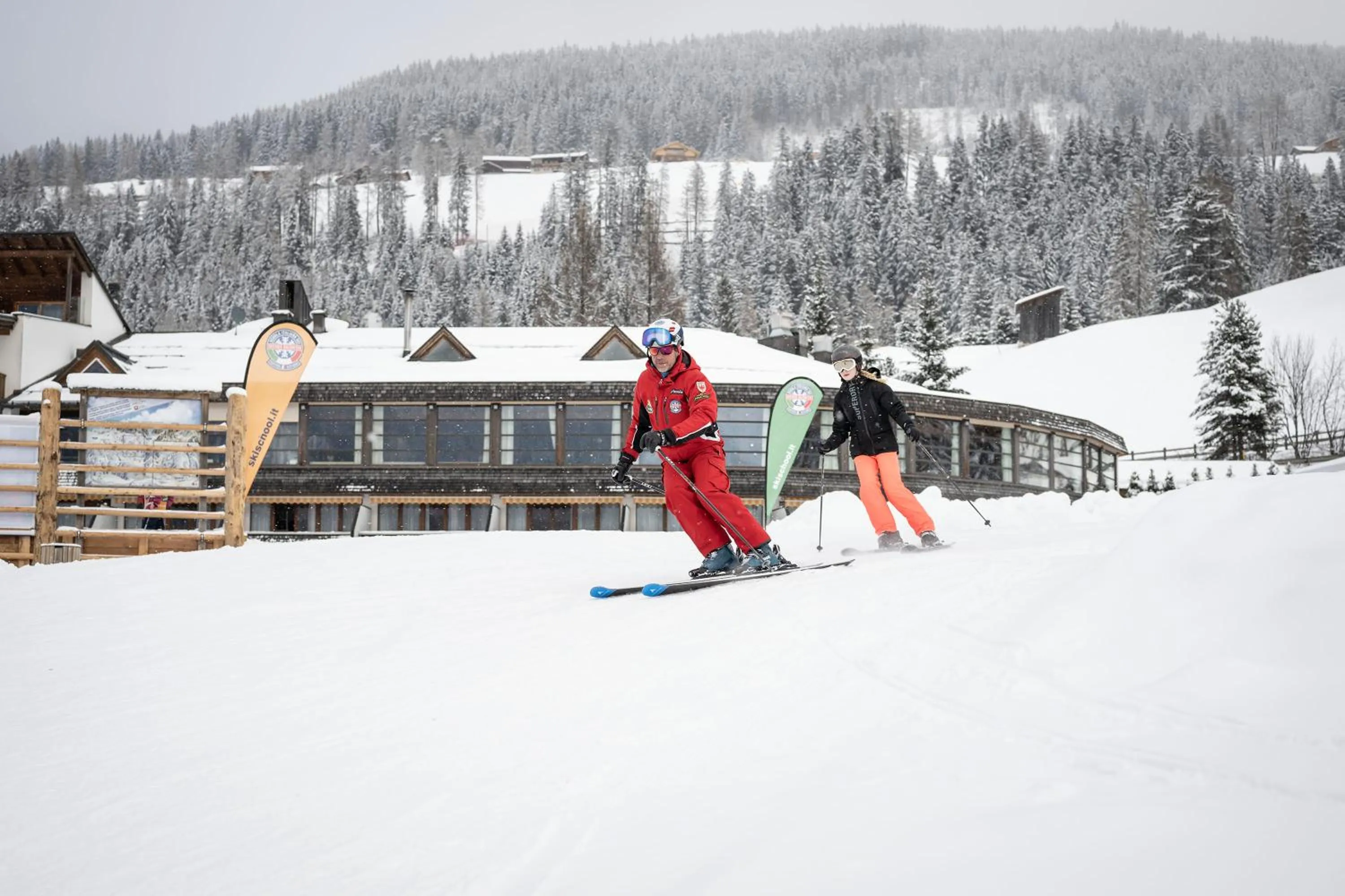 Winter in Family Resort Rainer Sexten