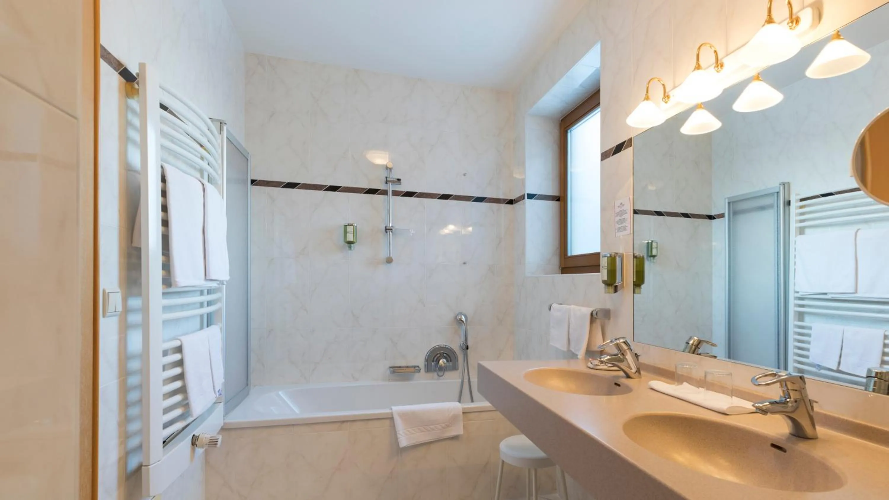 Bathroom in Family Resort Rainer Sexten