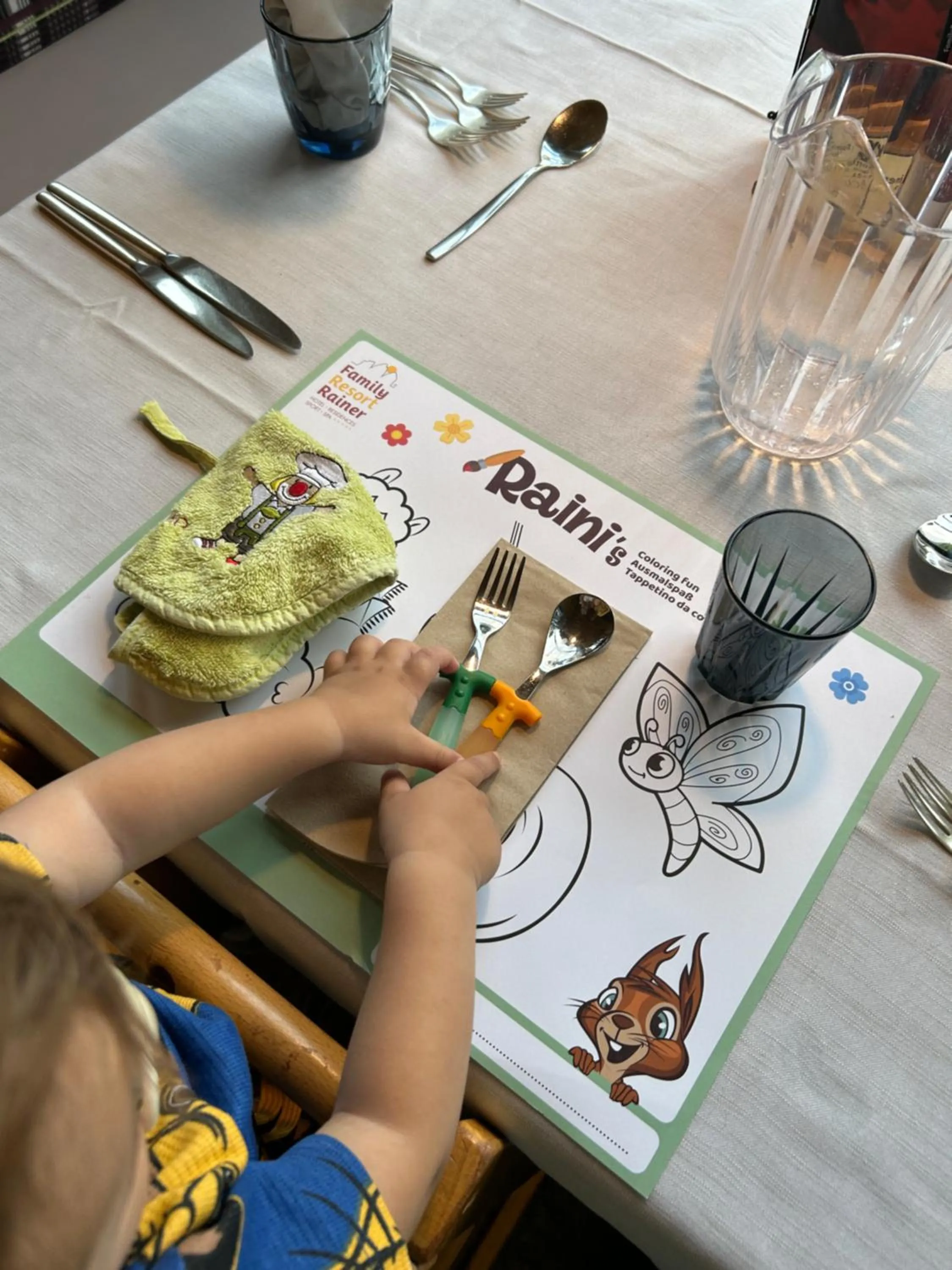 Food and drinks in Family Resort Rainer Sexten