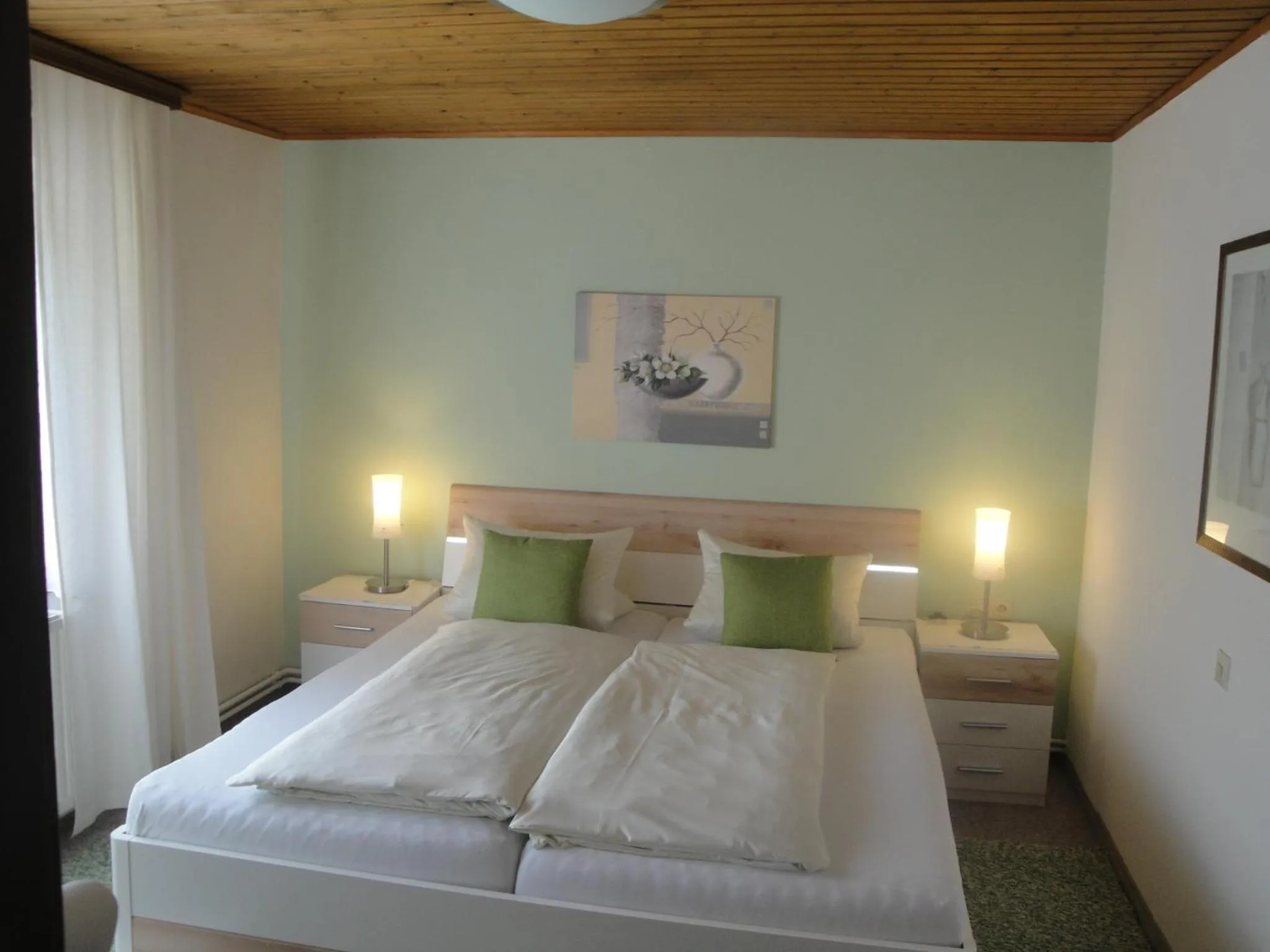 Bedroom, Bed in Hotel Pension Schwaiger