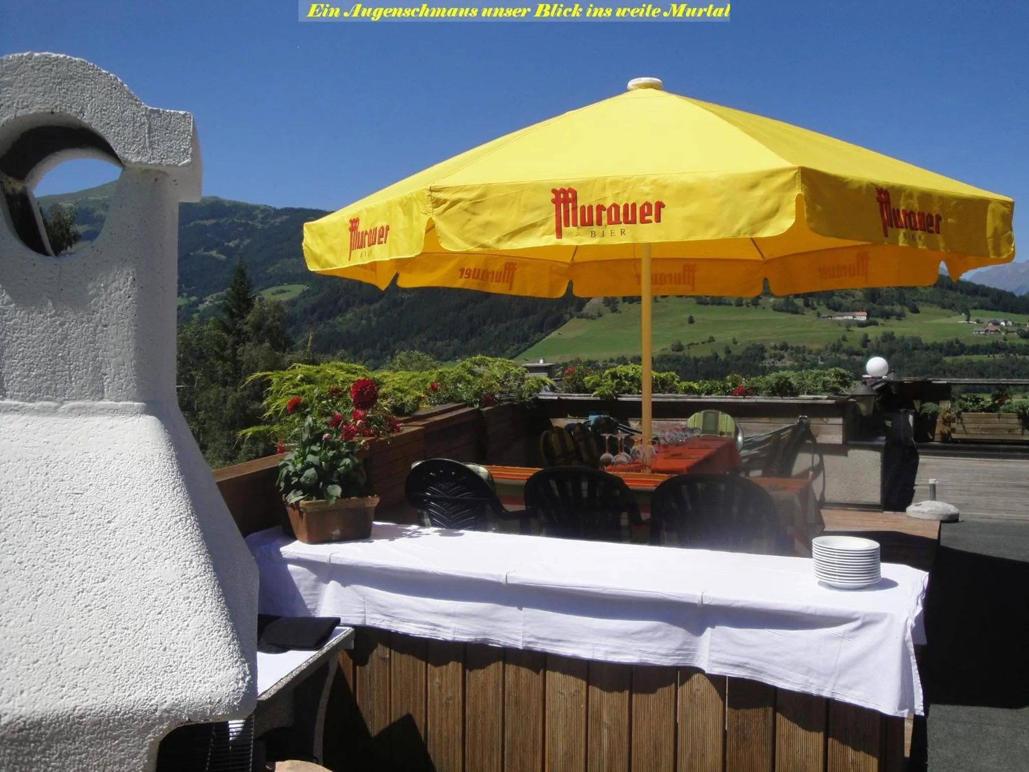 Balcony/Terrace in Hotel Pension Schwaiger